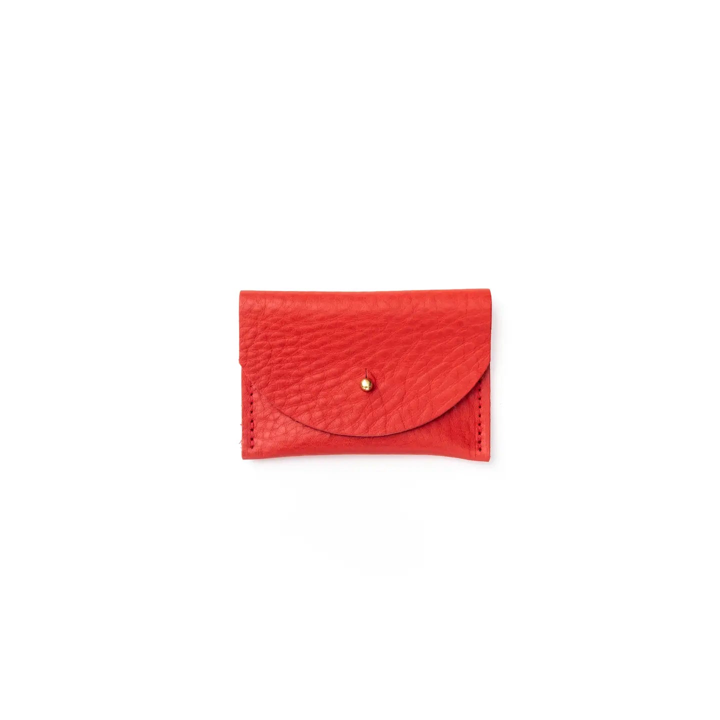 Tomato Leather Cardholder