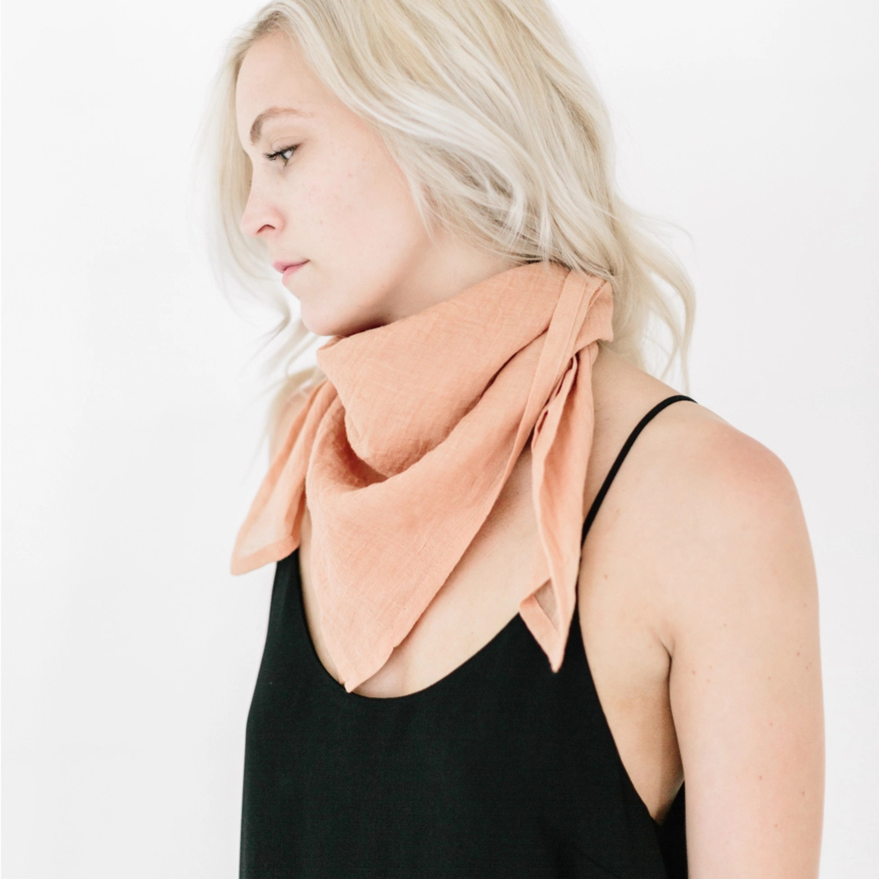 Fine Organic Cotton Scarf