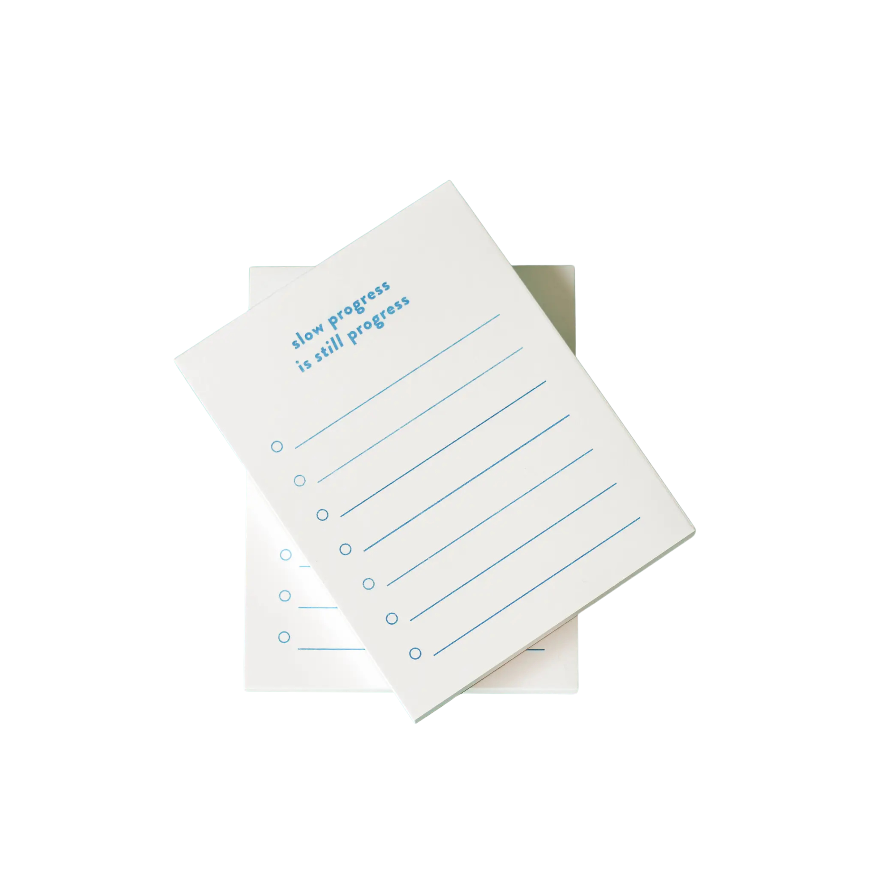 Slow Progress Notepad