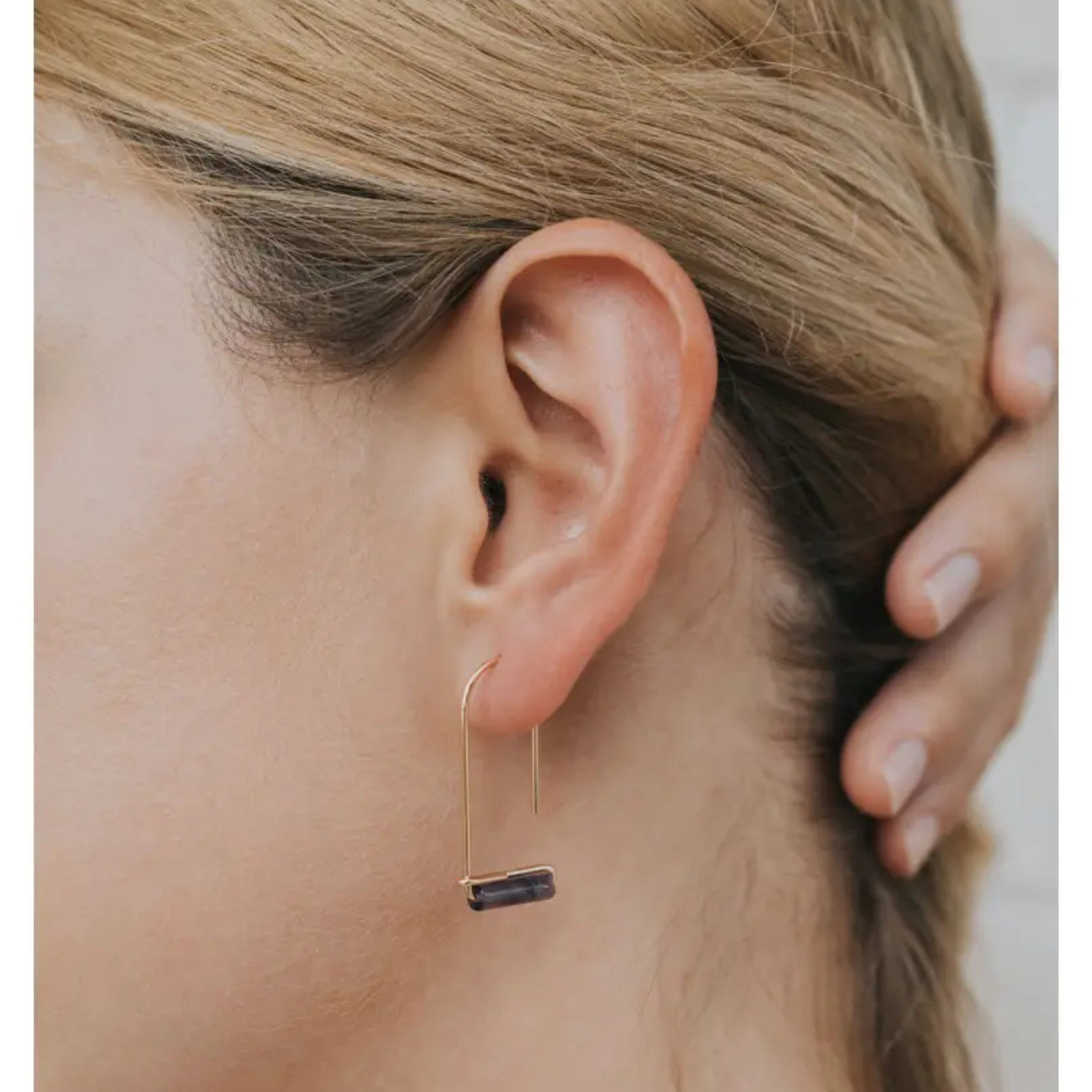 Amethyst Drop Earrings