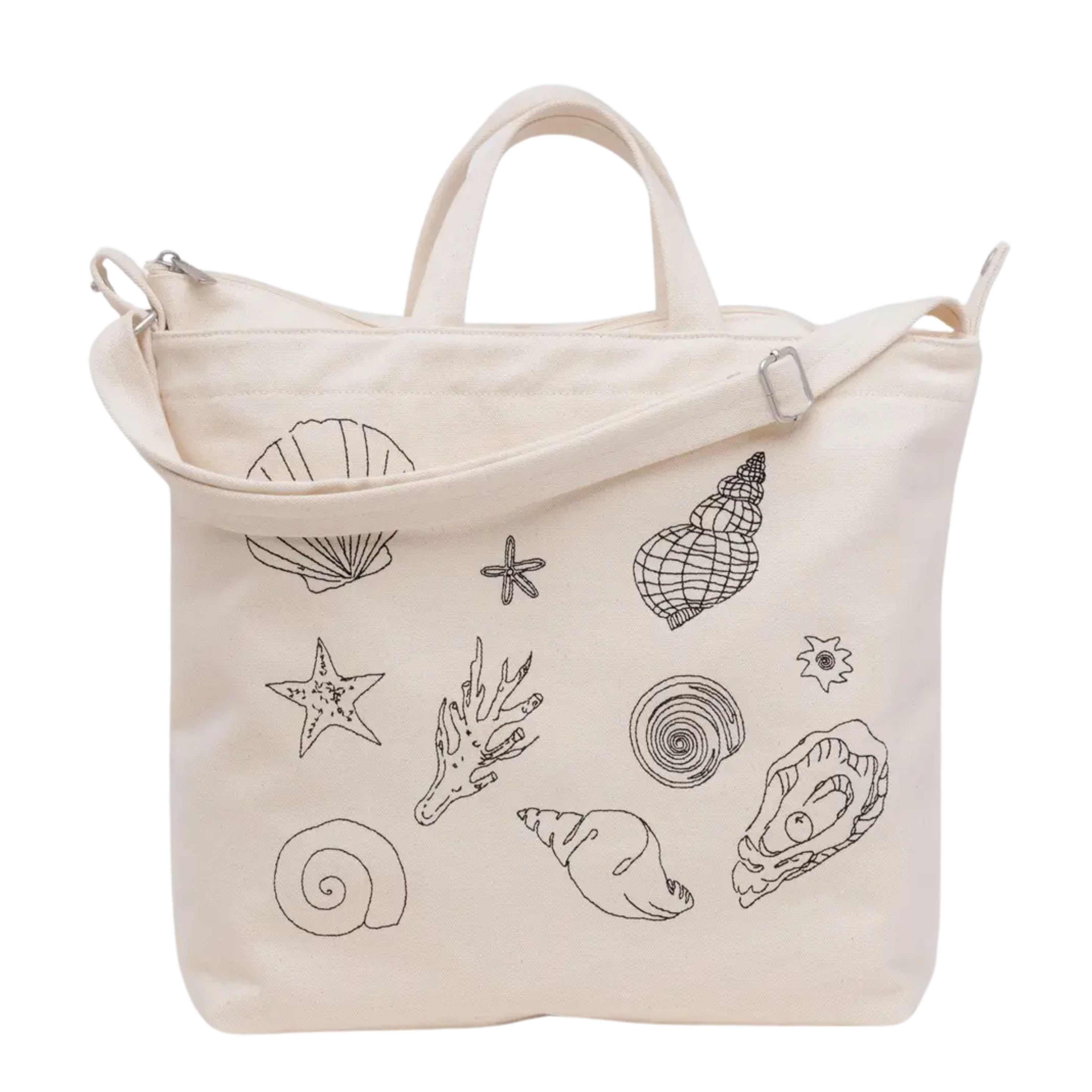 Horizontal Zip Duck Bag