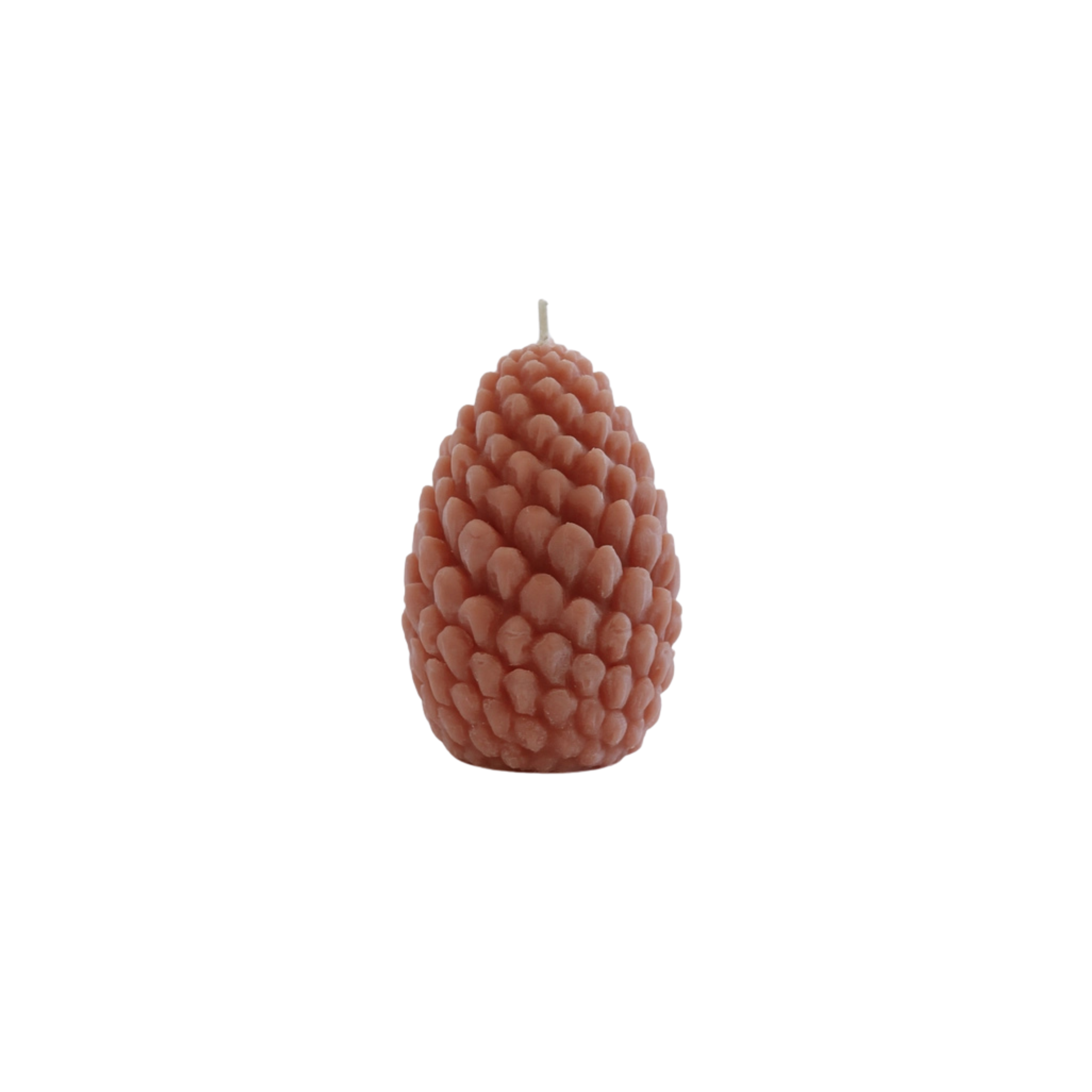Beeswax Pine Cone Candle