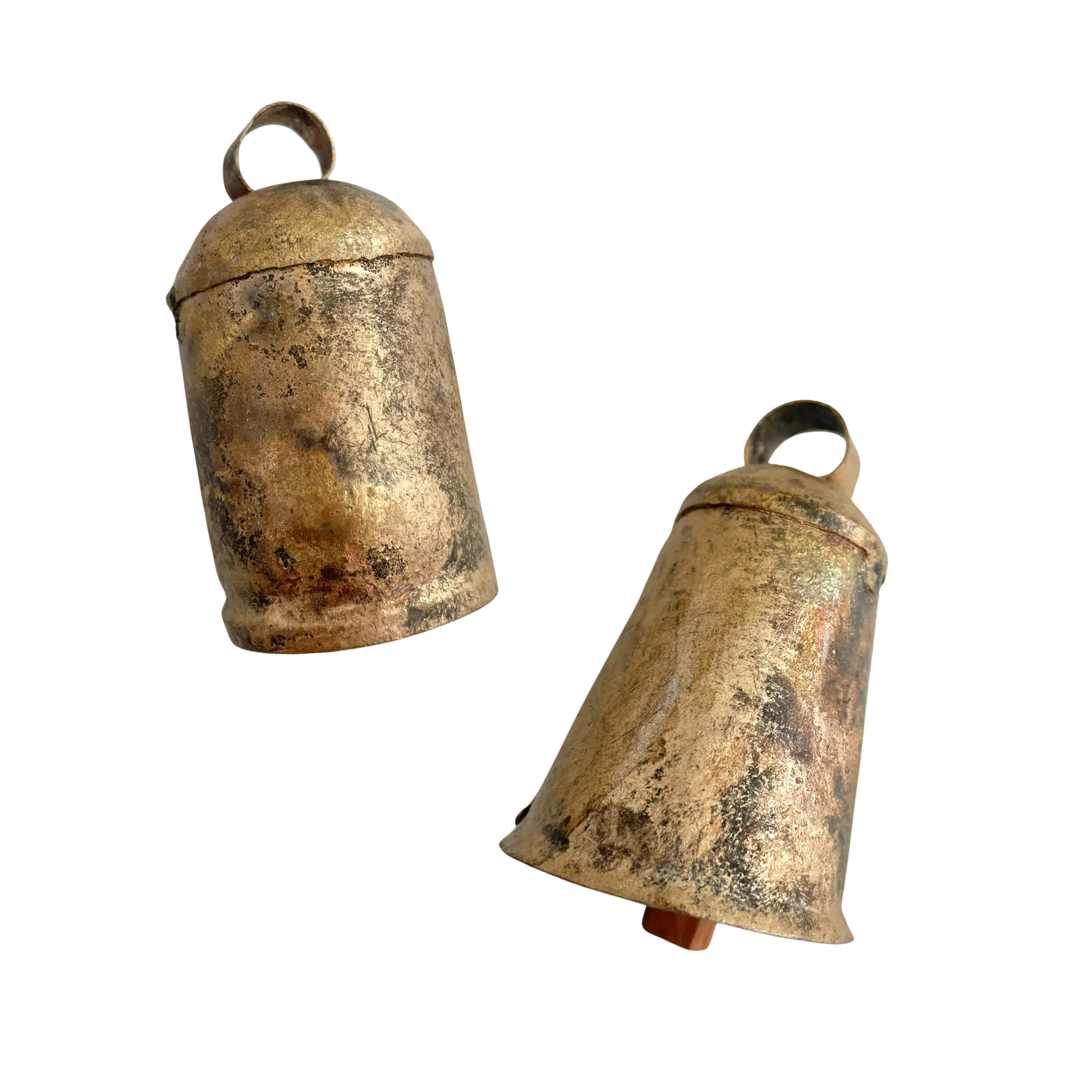 Rustic Tin Bells - 3 inch