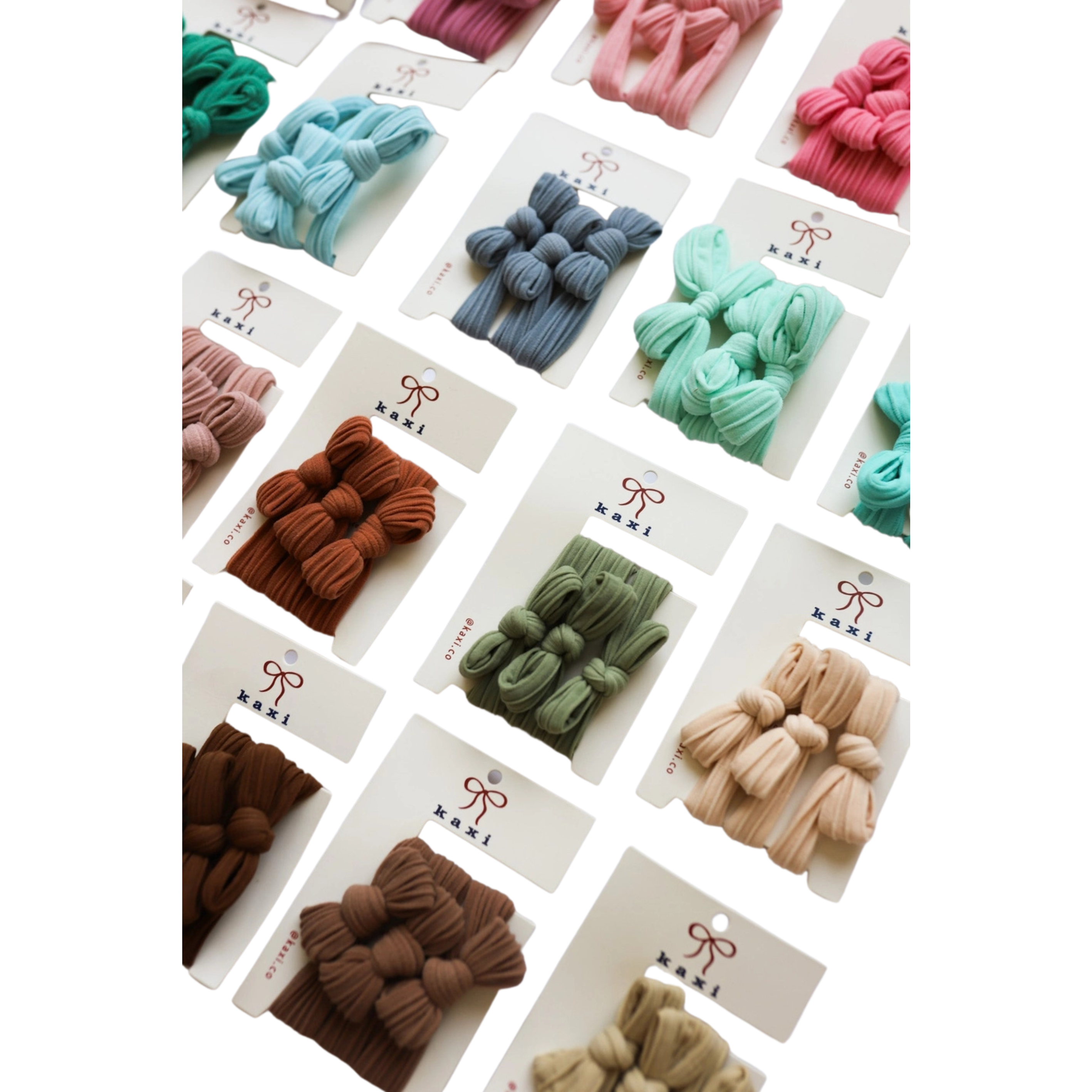 Bow Slick Back Ponytails