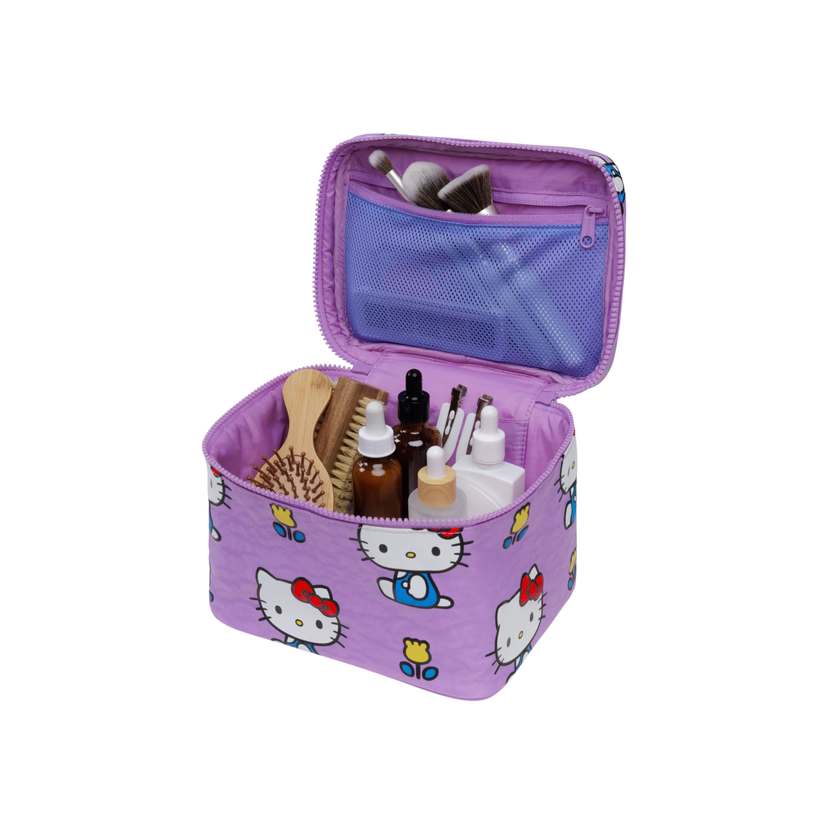 Large Cosmetic Case - Hello Kitty Pink