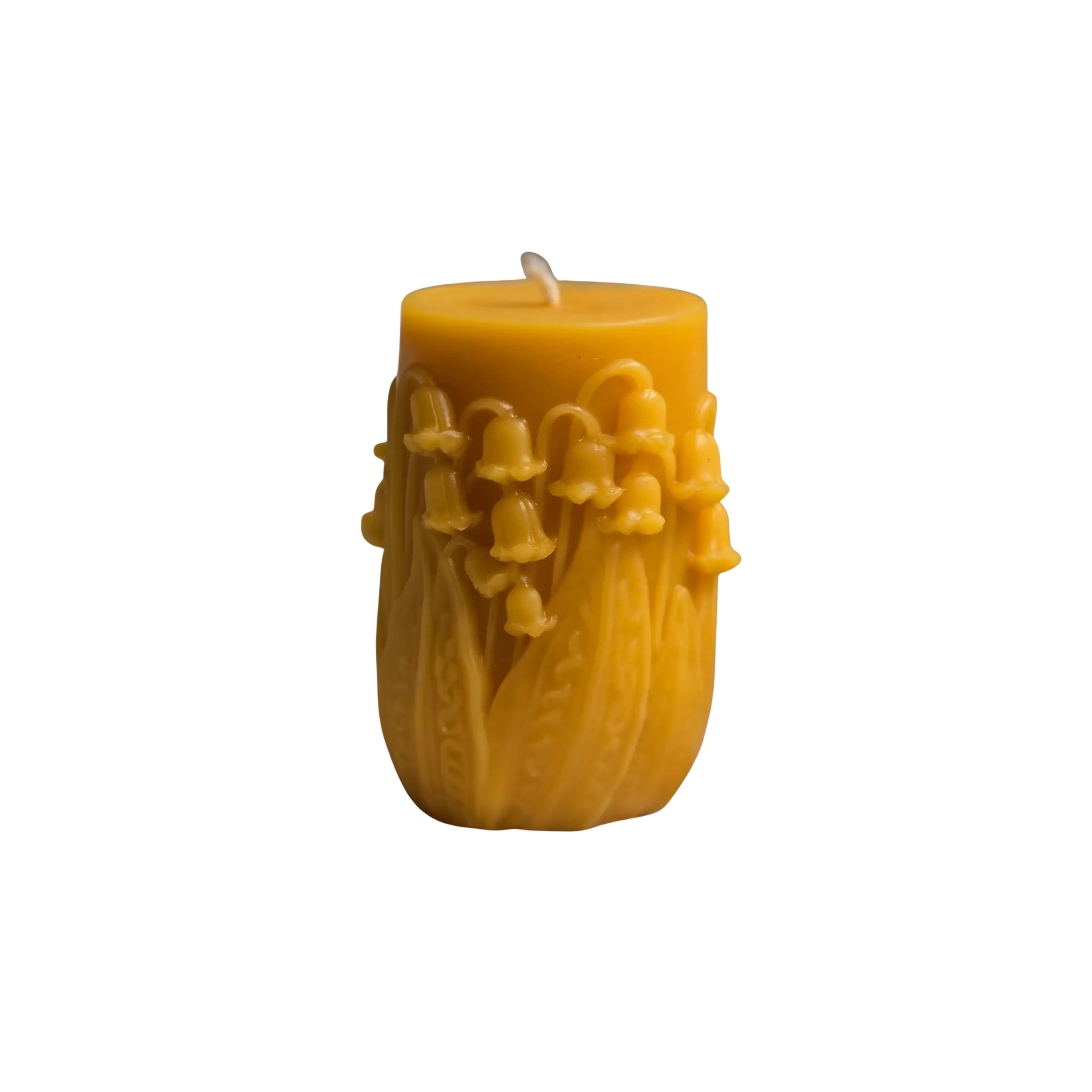 Lilies of the Valley Beeswax Candle