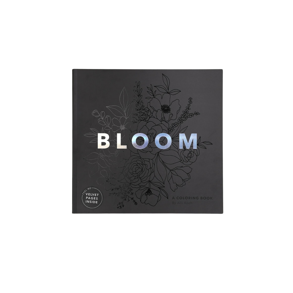 Bloom : Floral Coloring Book