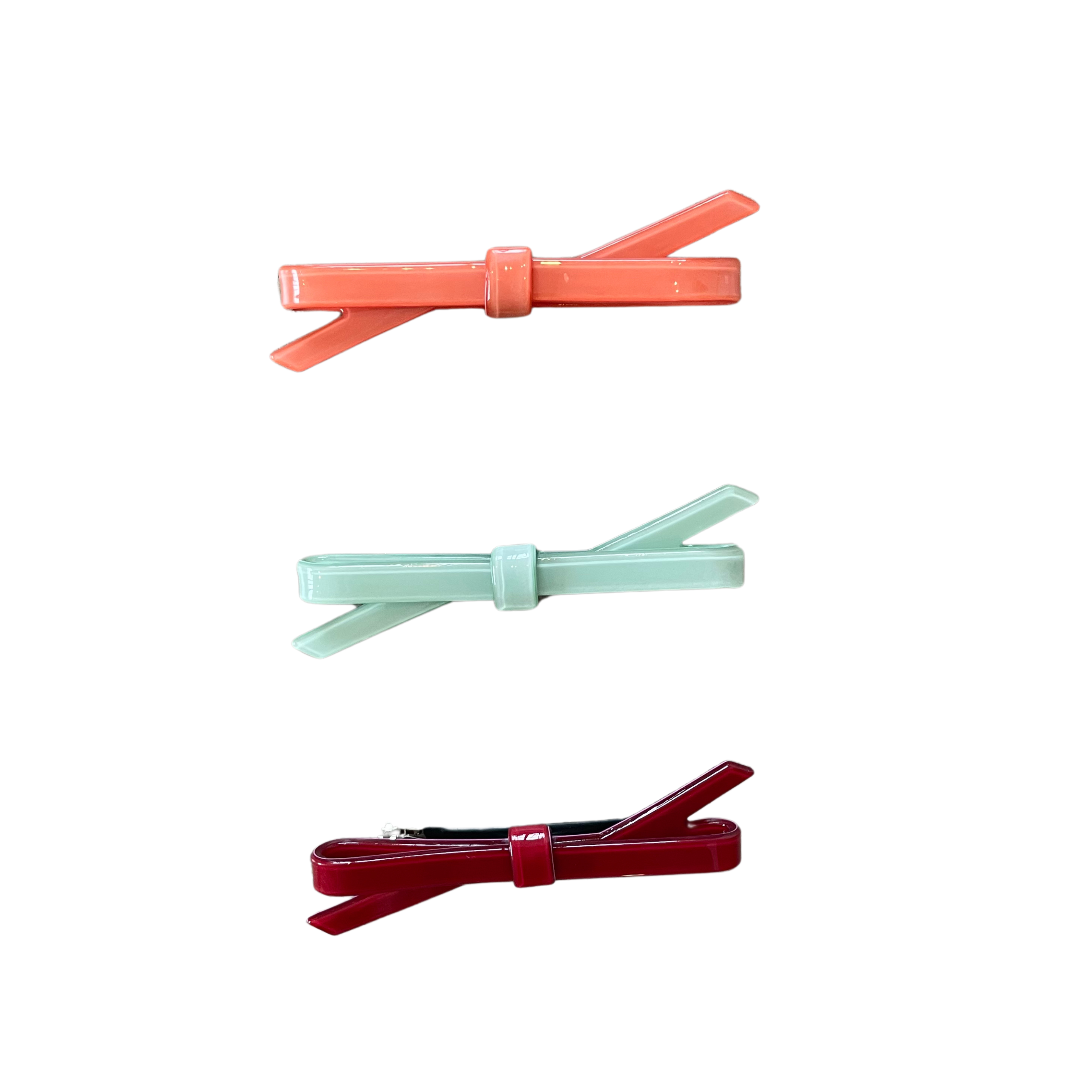 Bow Spring Clip Barrettes