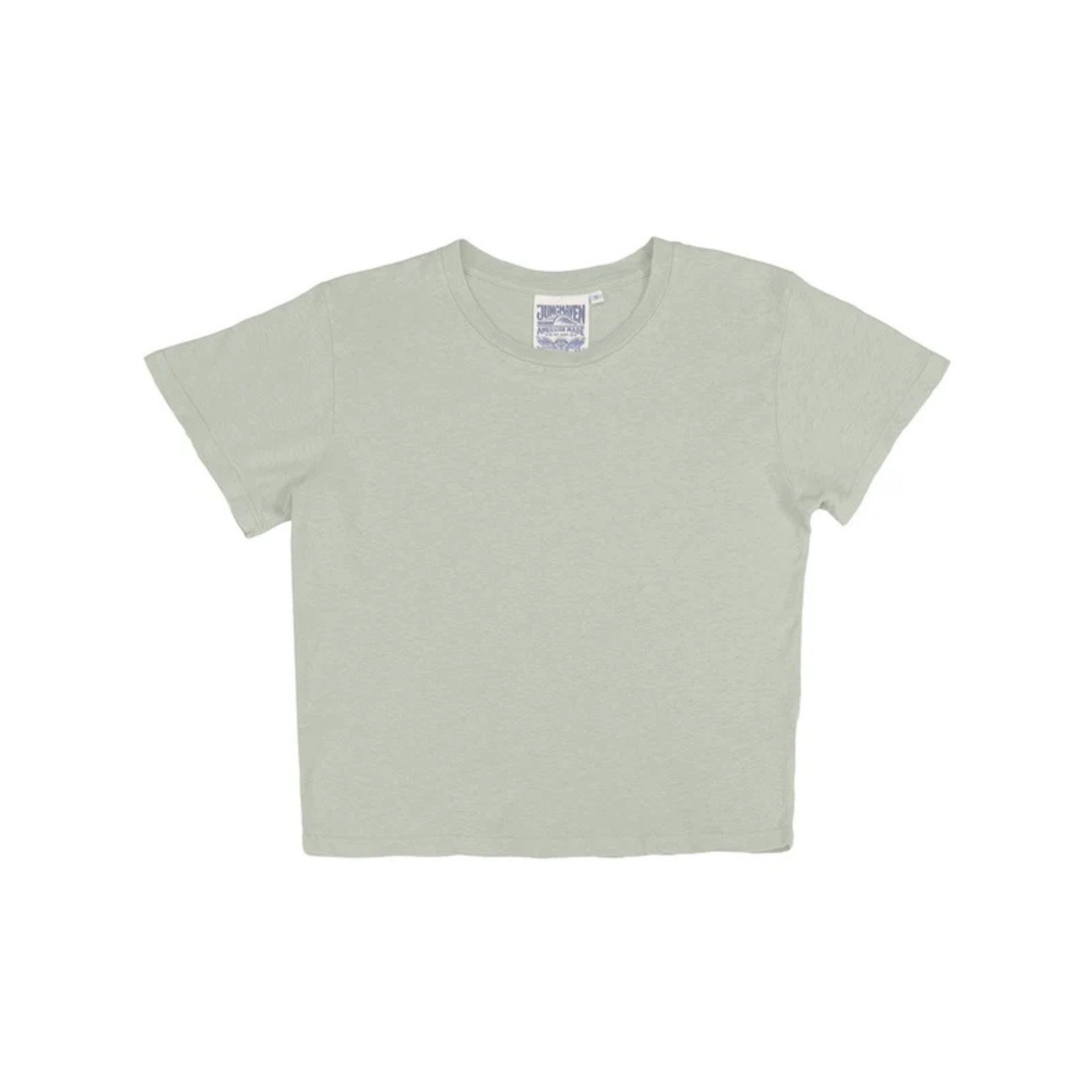 Cropped Laurel Tee - Agave Green