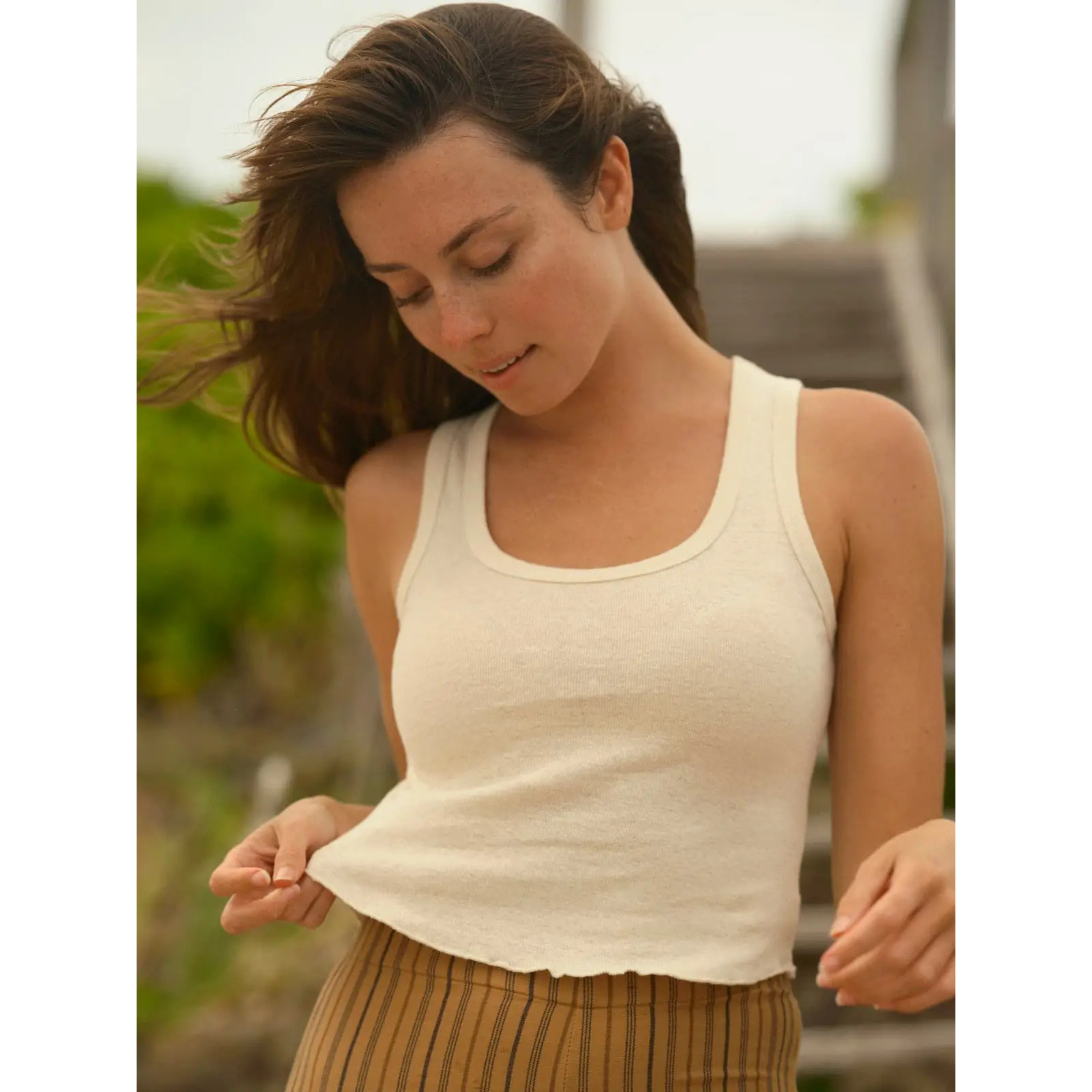 Rib Tank - Natural