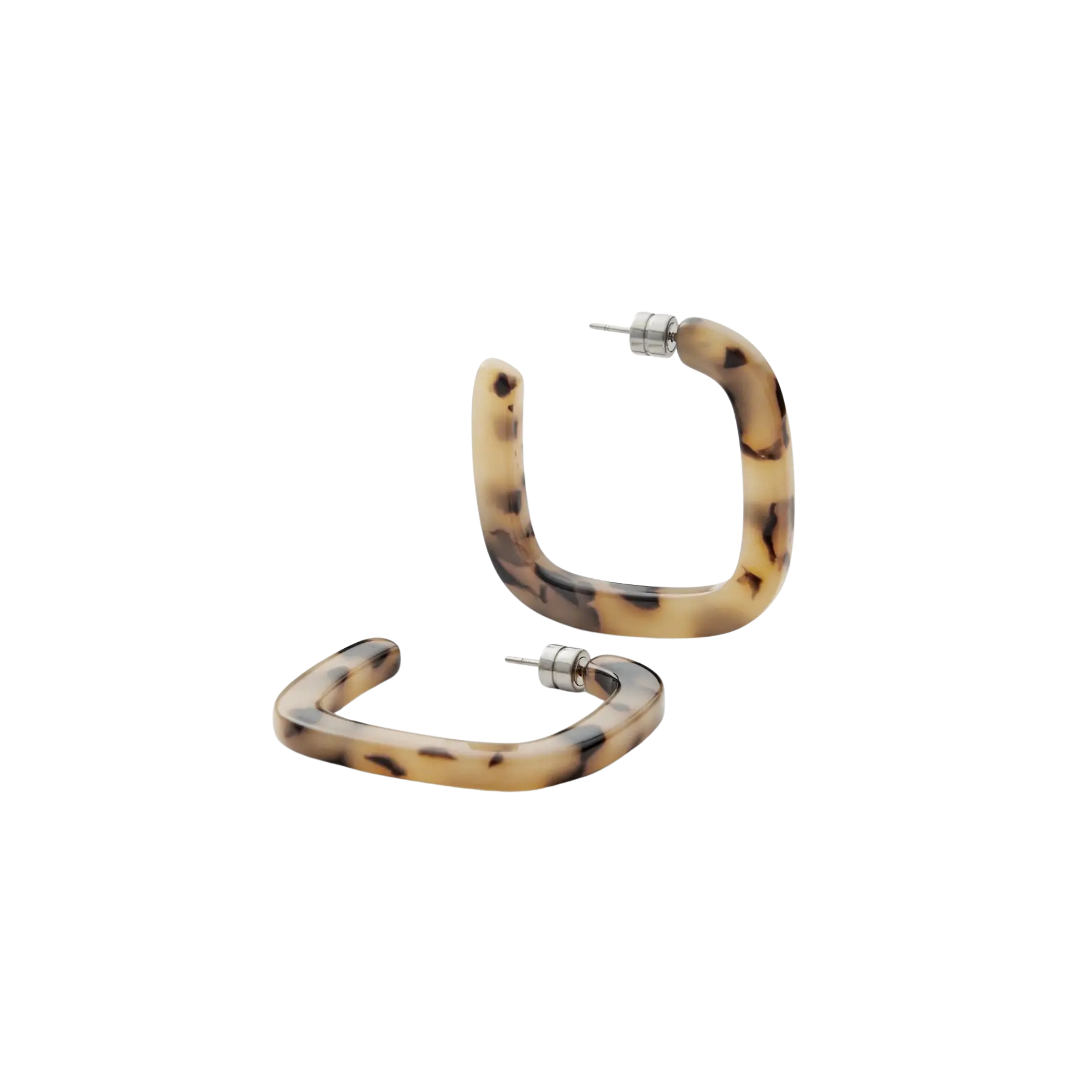 Midi Square Hoops