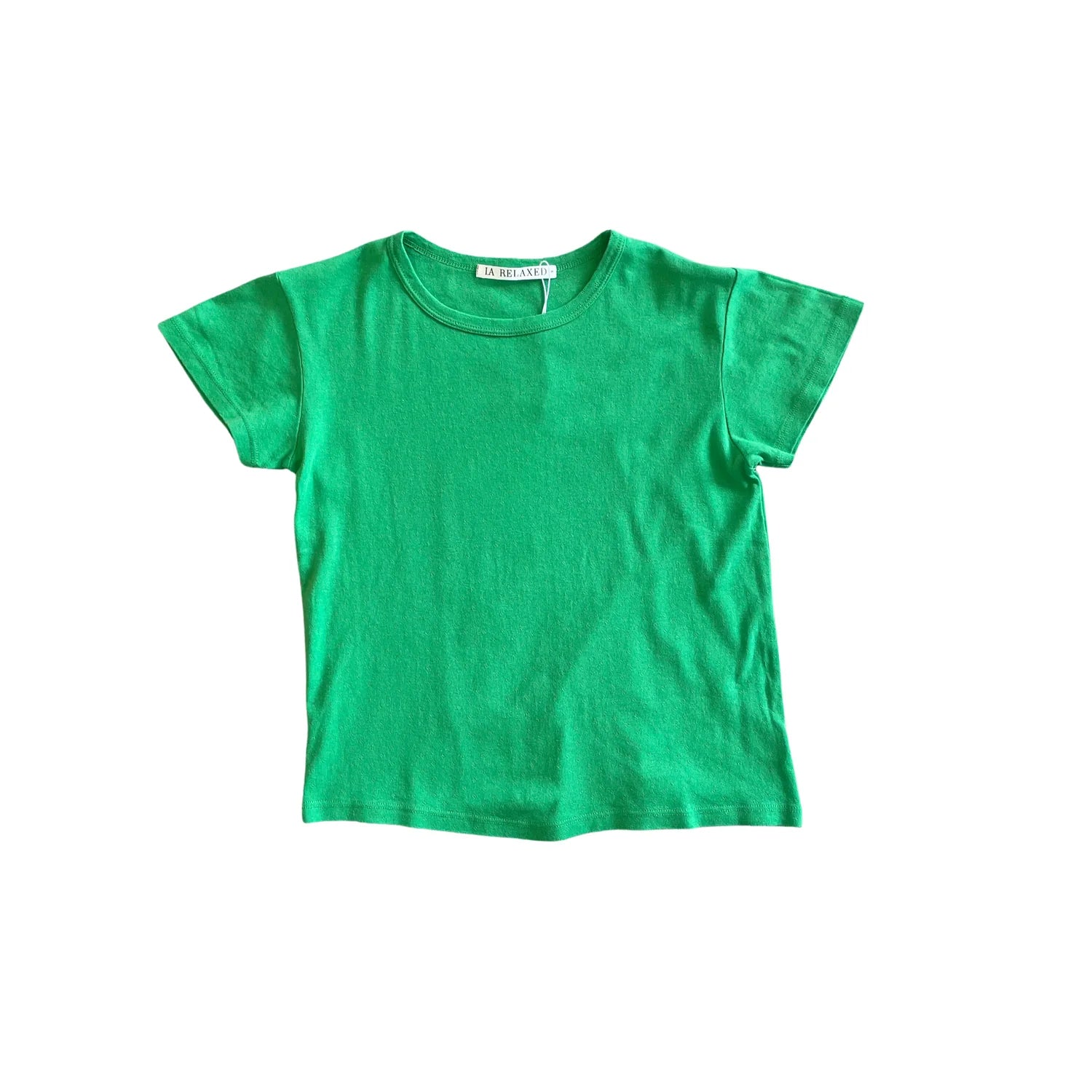 Pointelle Baby Tee - Clover