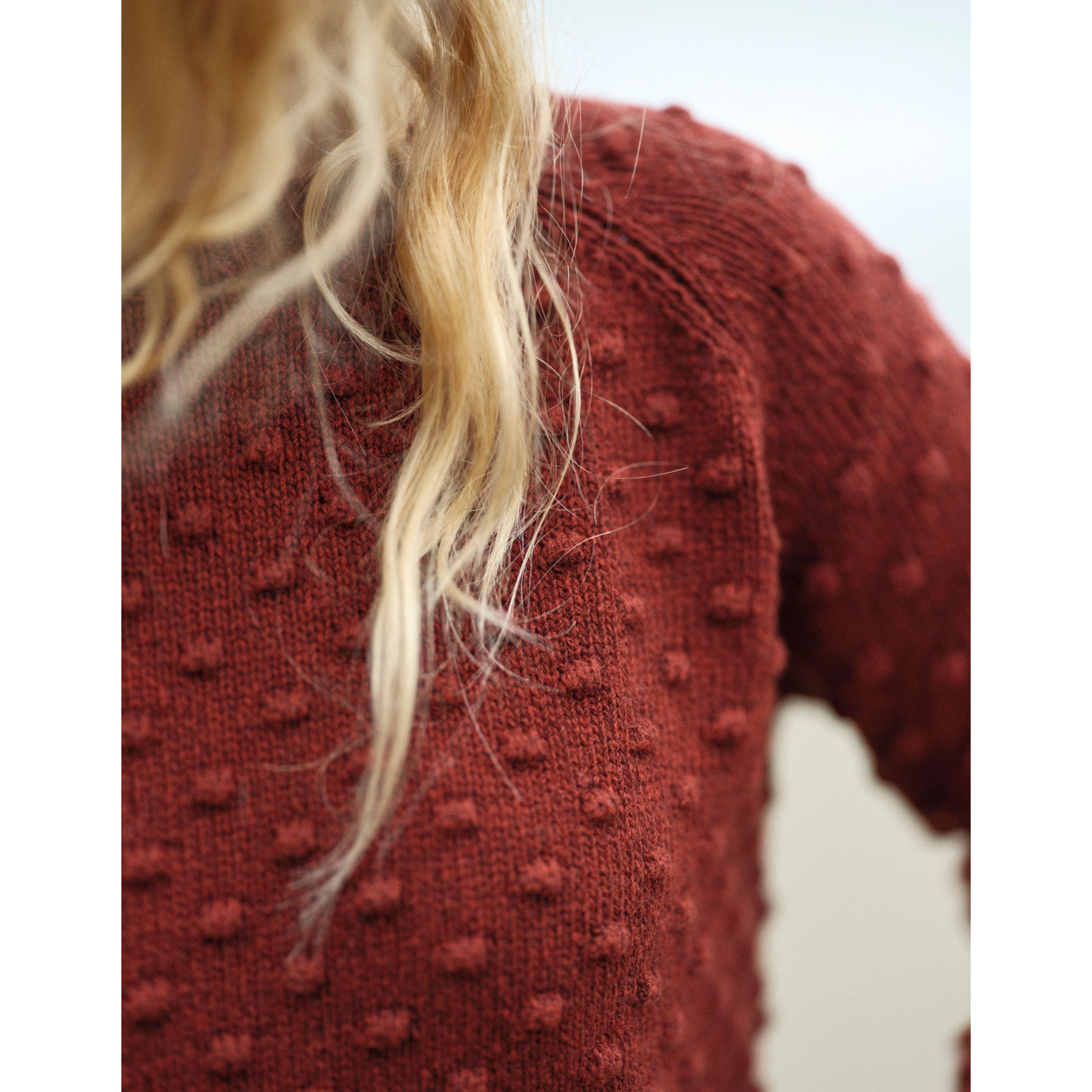 Pearl Sweater - Wine