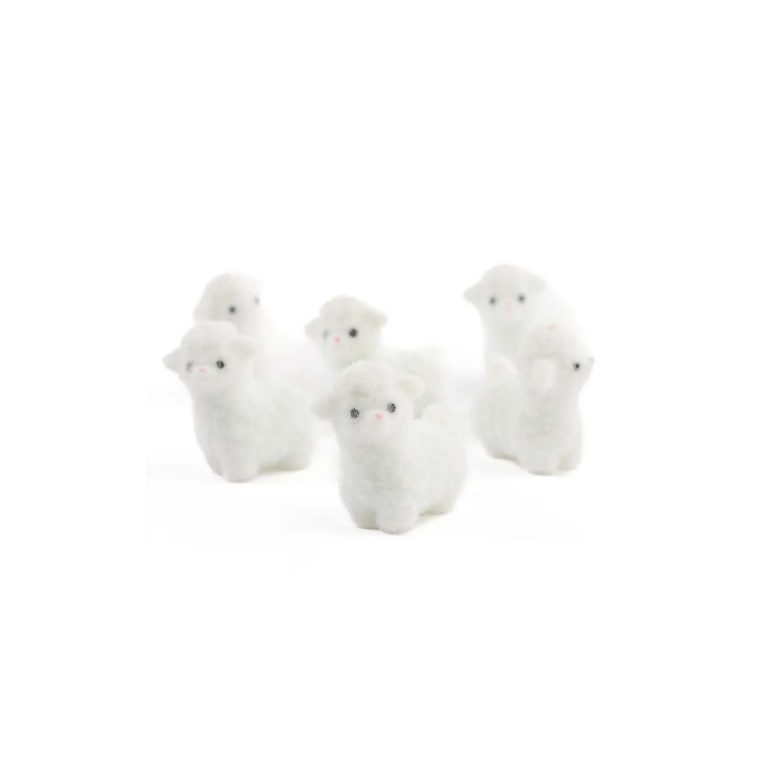 Mini Flocked Lamb