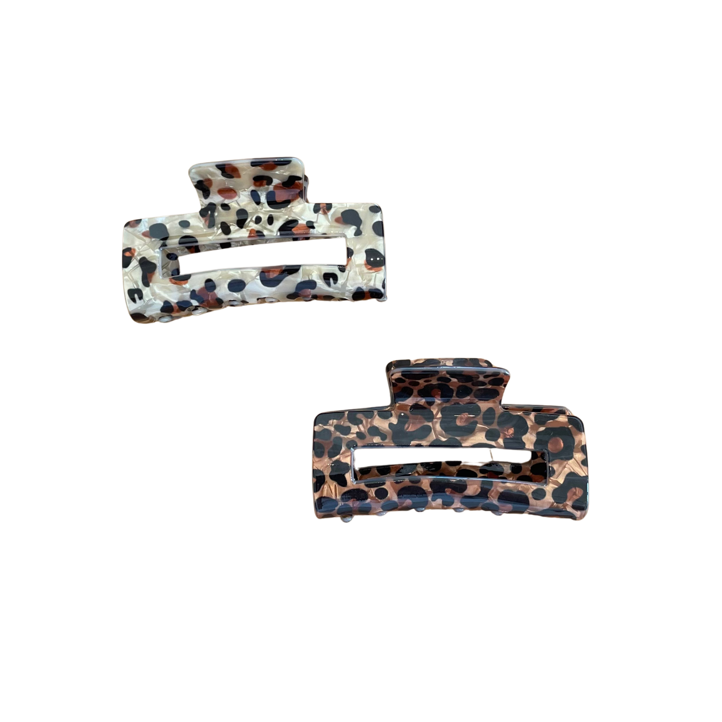 Leopard Print Hair Clip