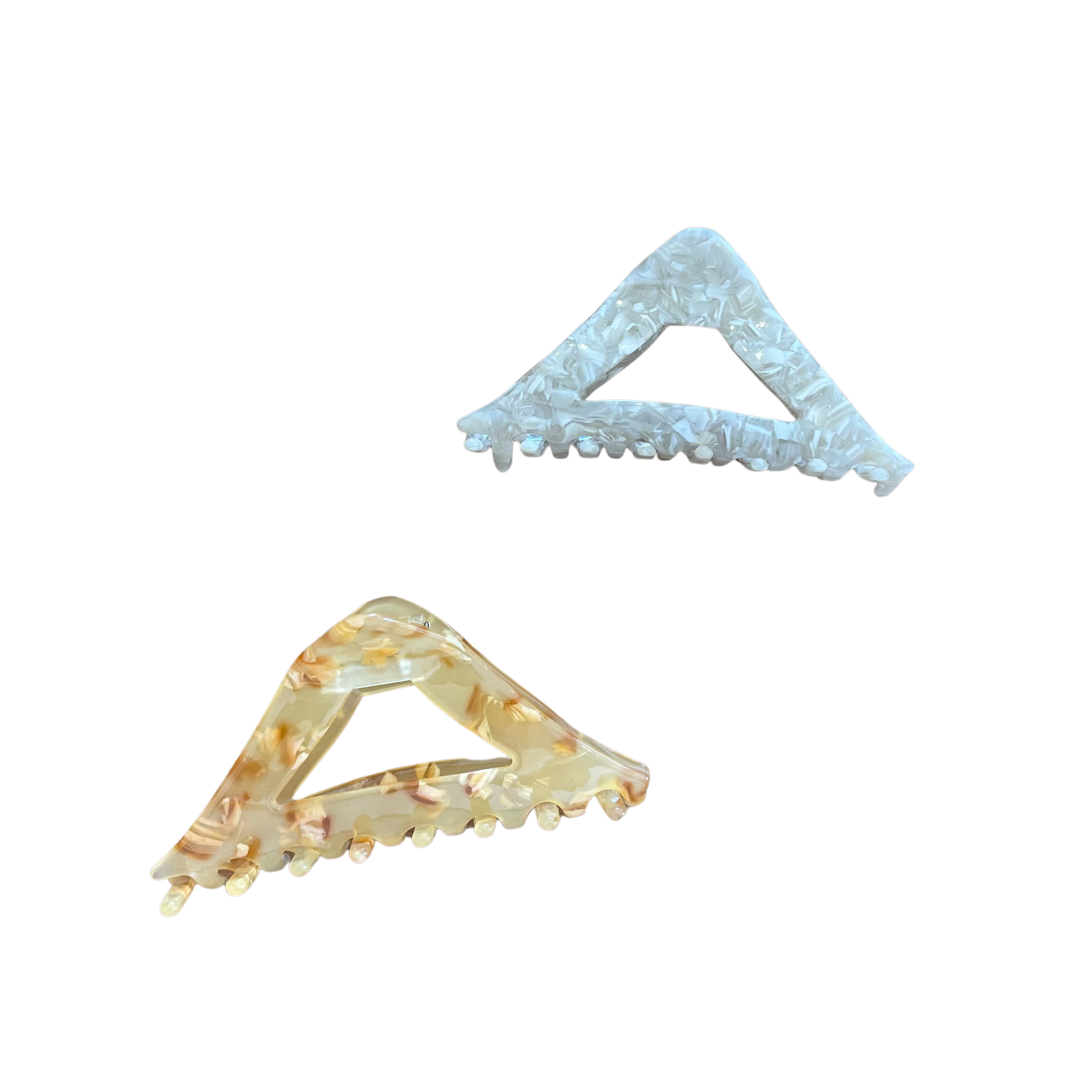 Open Triangle Hair Clips