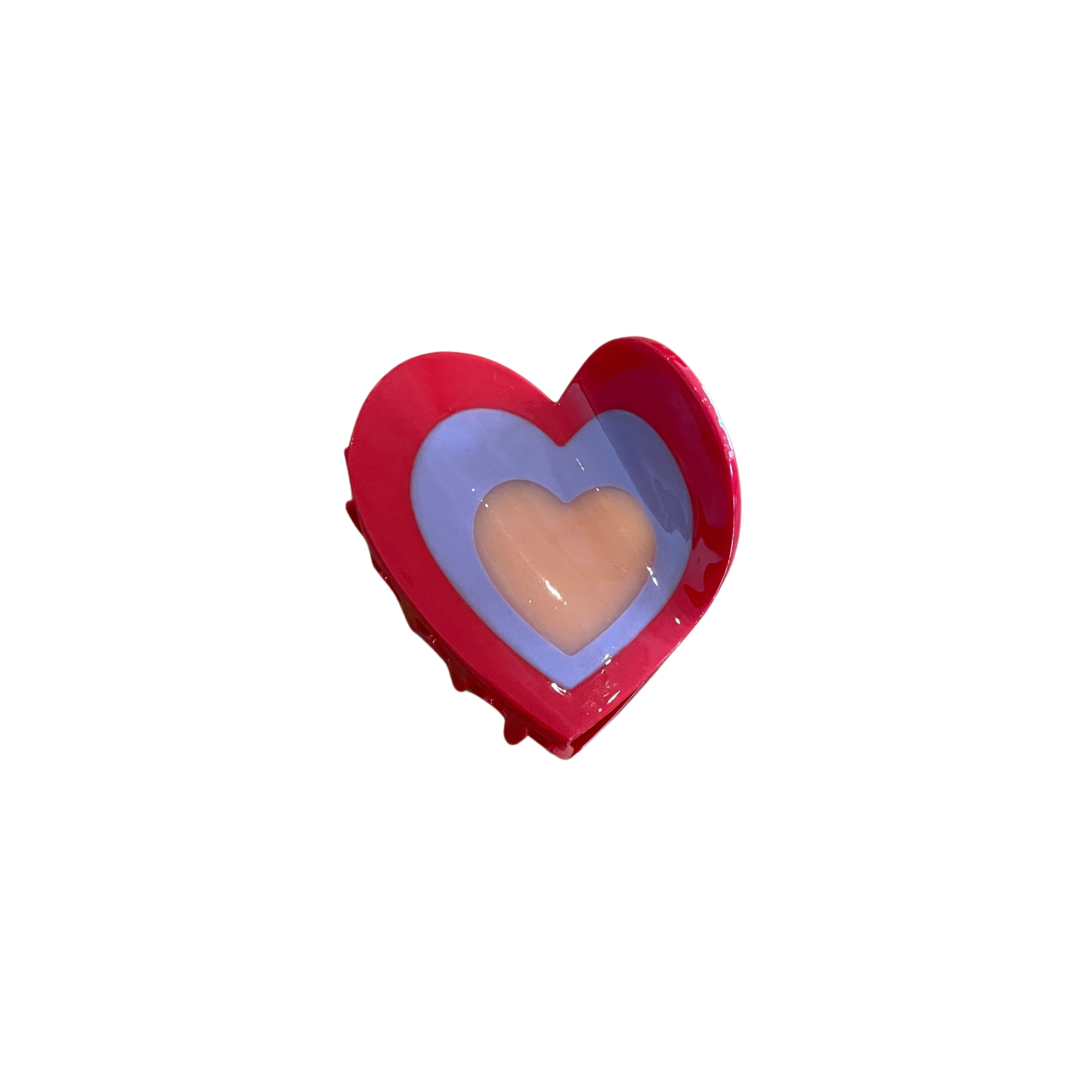 Heart Hair Clip - Multicolor