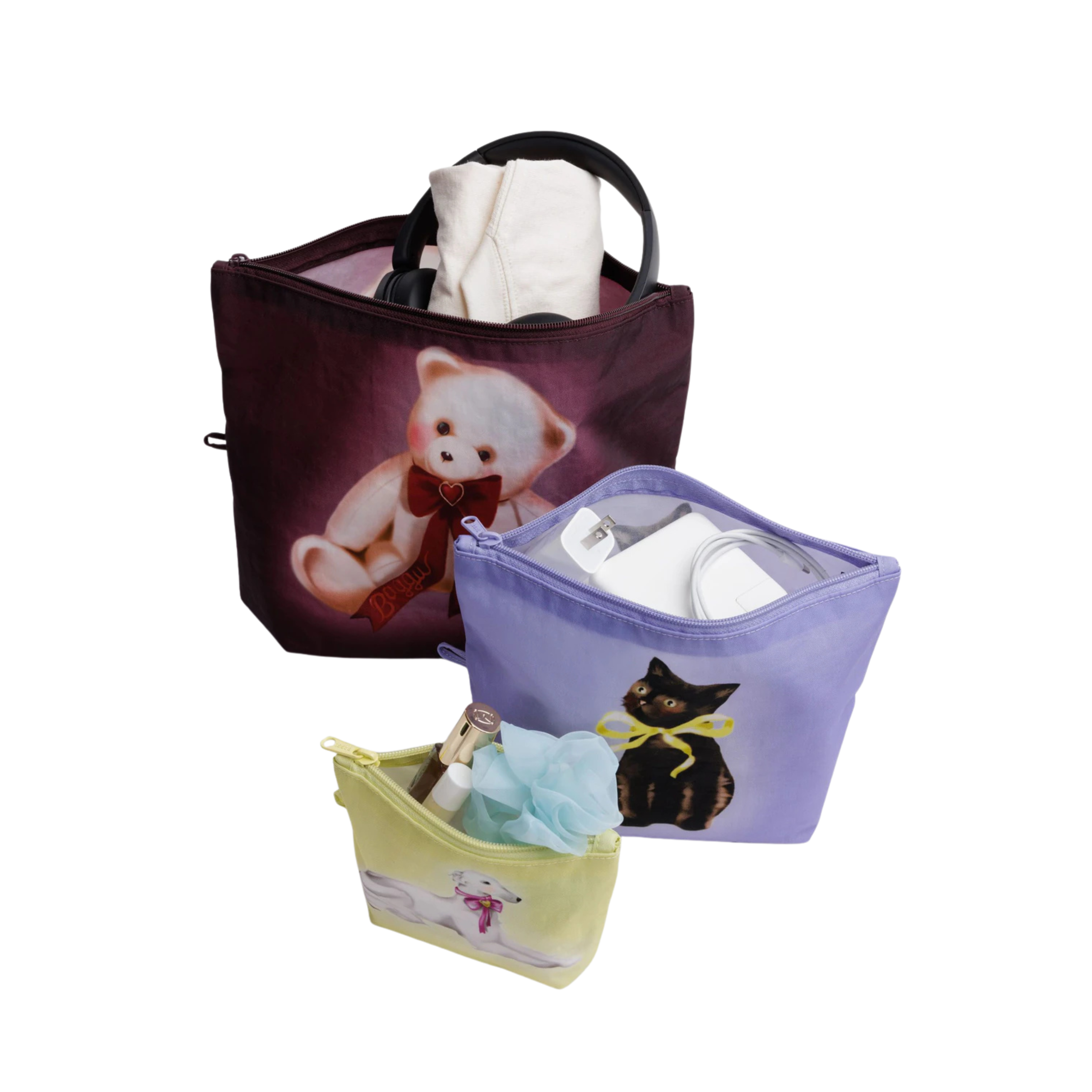 Fancy Animals Go Pouch Set