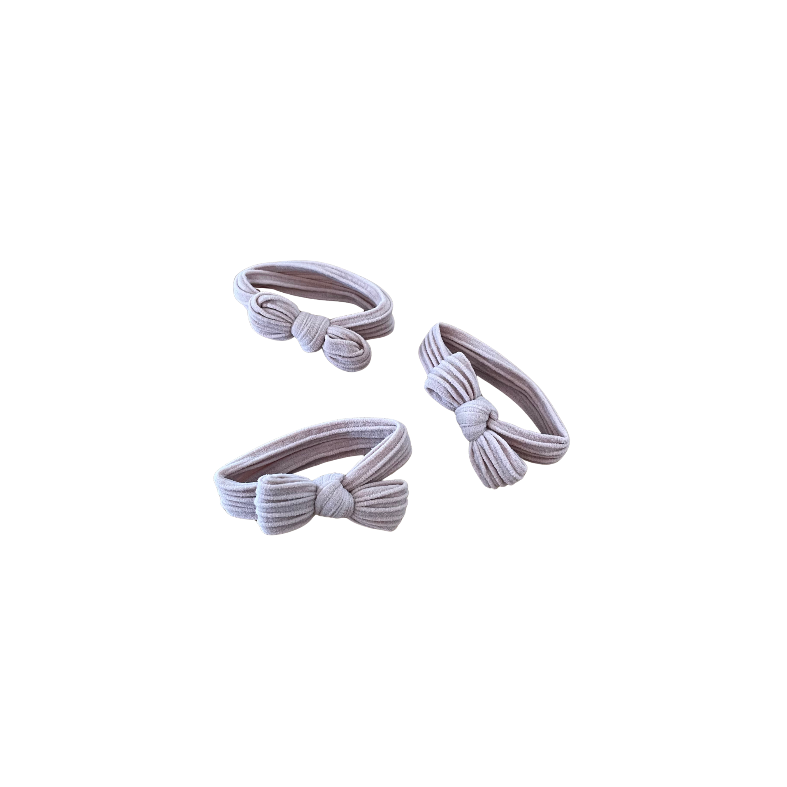 Bow Slick Back Ponytails