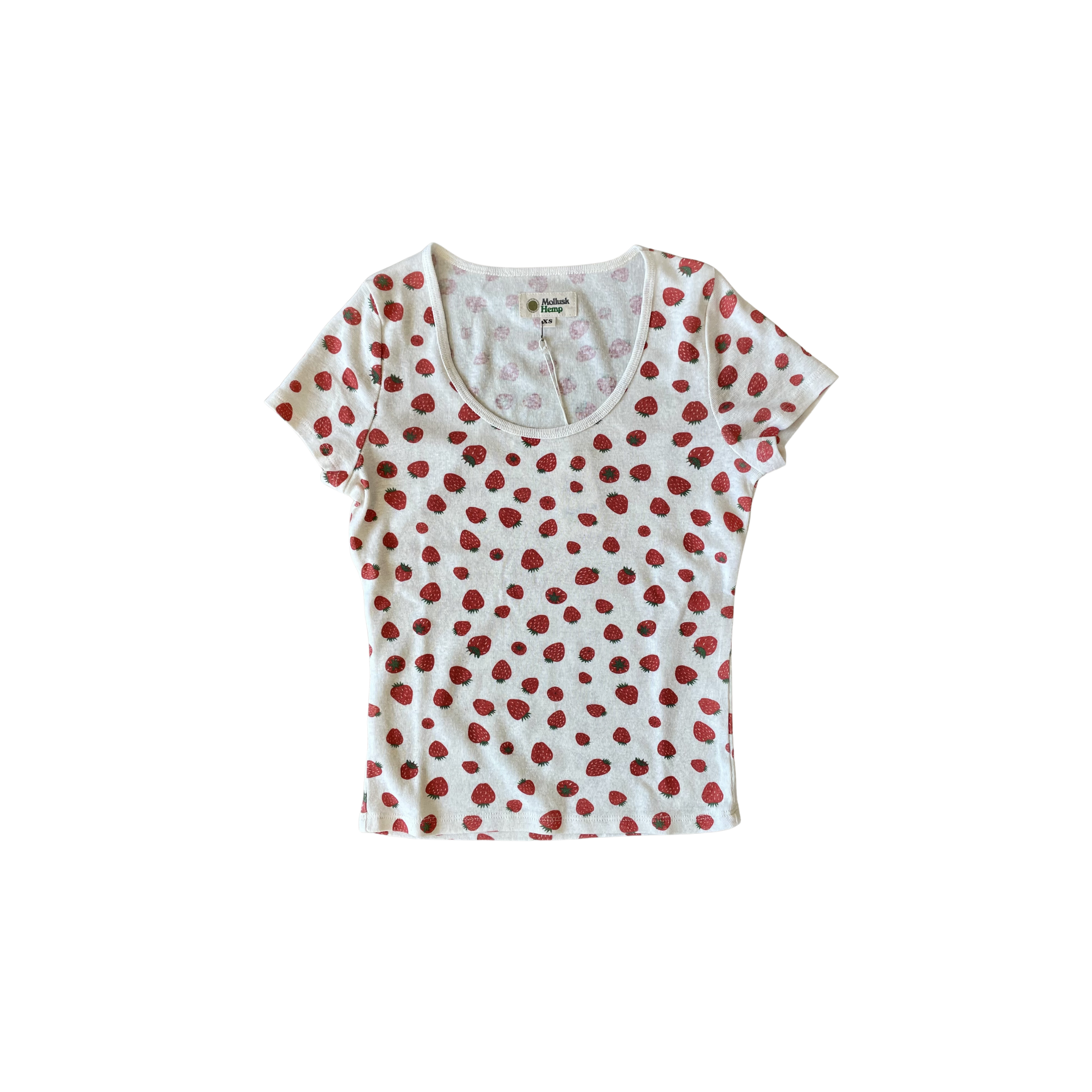 Scoop Tee - Strawberry