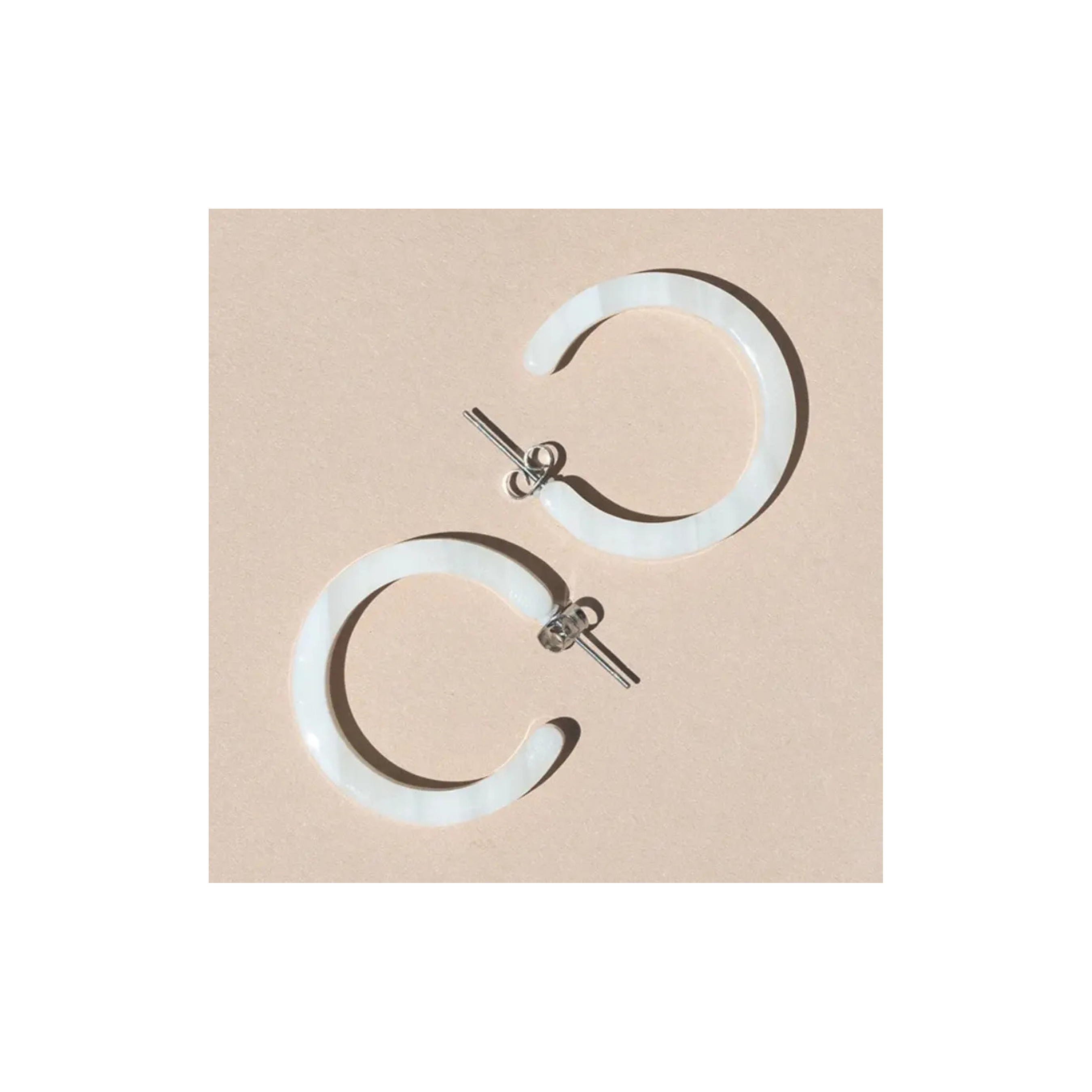 Cream Alba Earrings