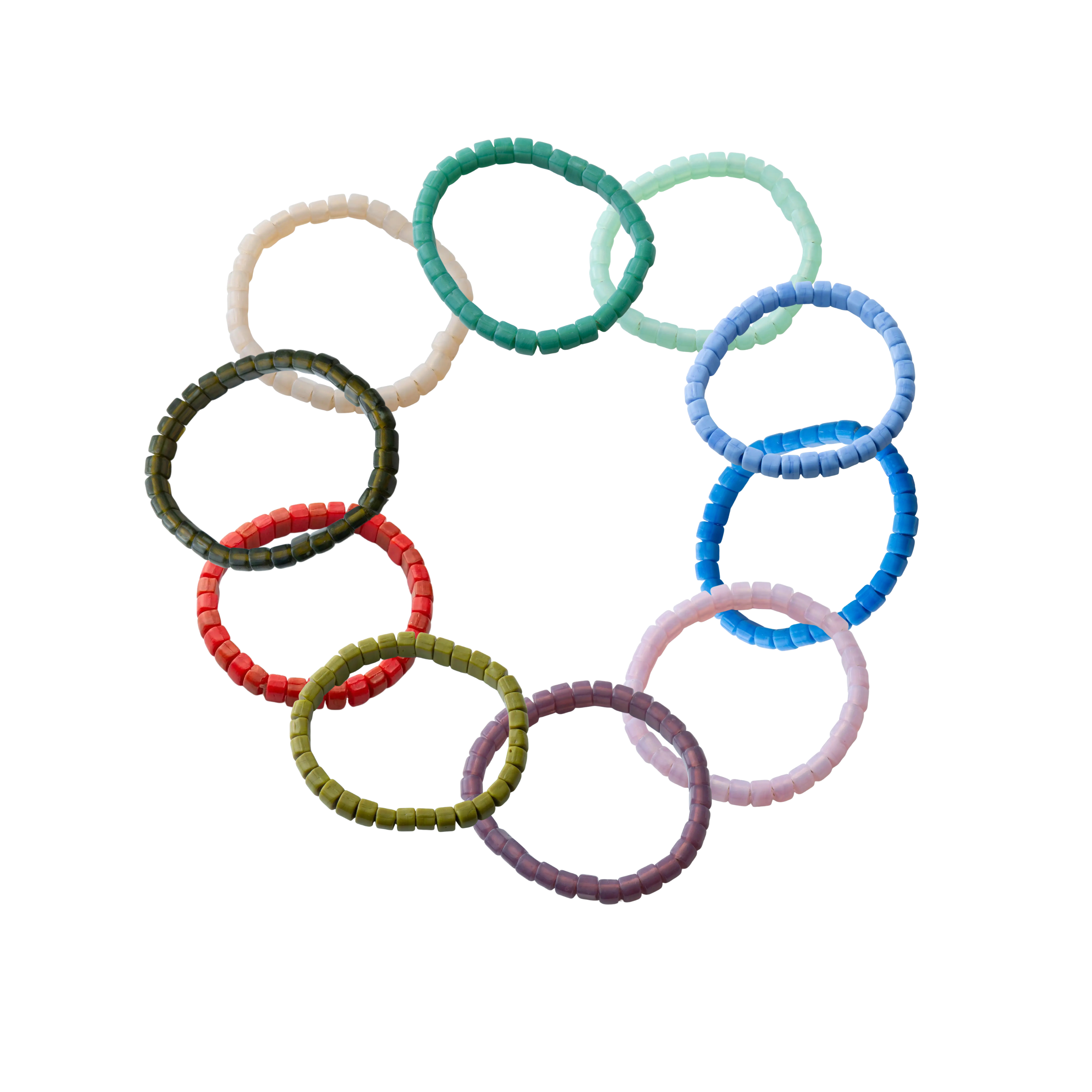 Opaque Glass Bracelet