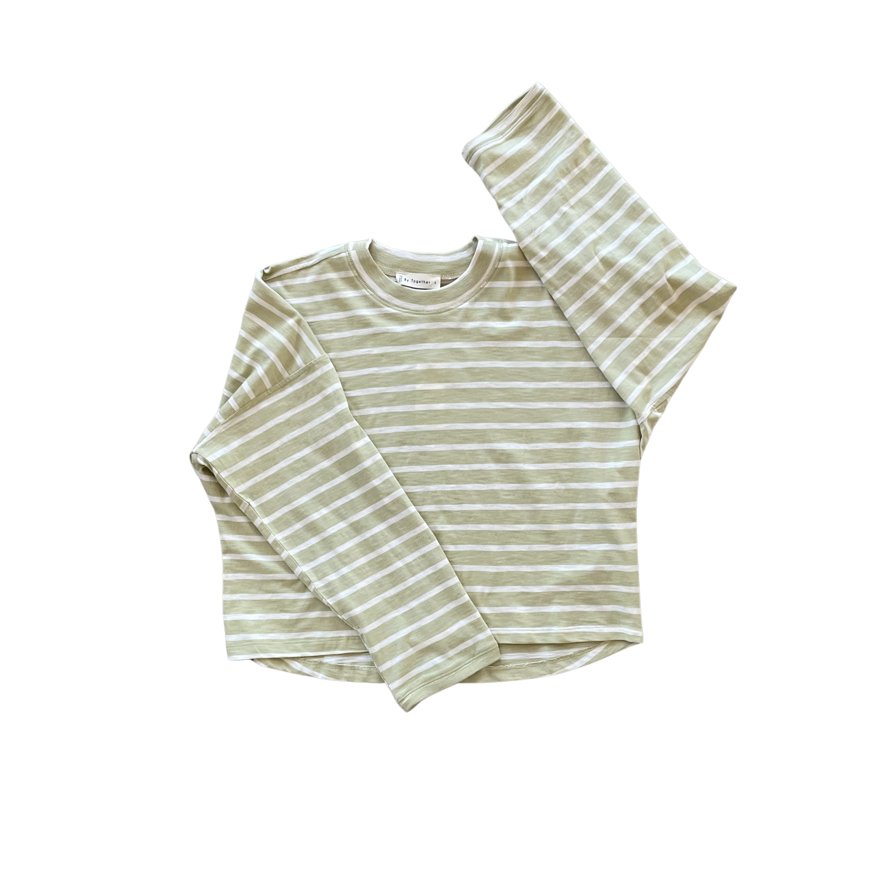 Striped Long Sleeve - Lettuce