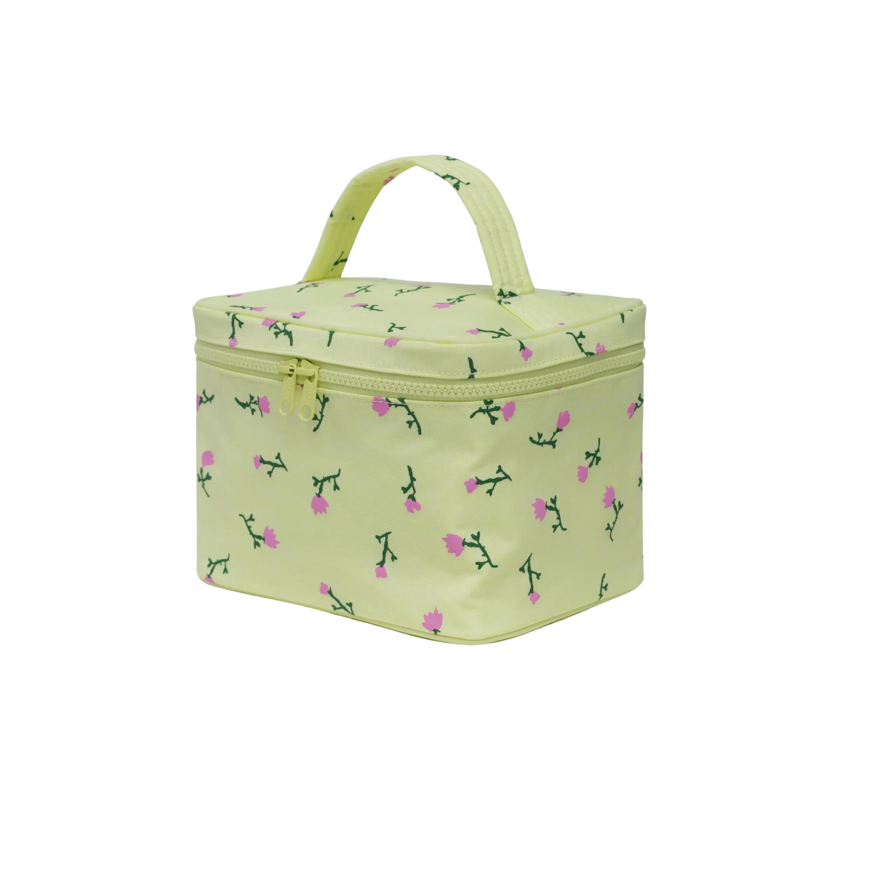 Large Cosmetic Case - Painted Wildflower