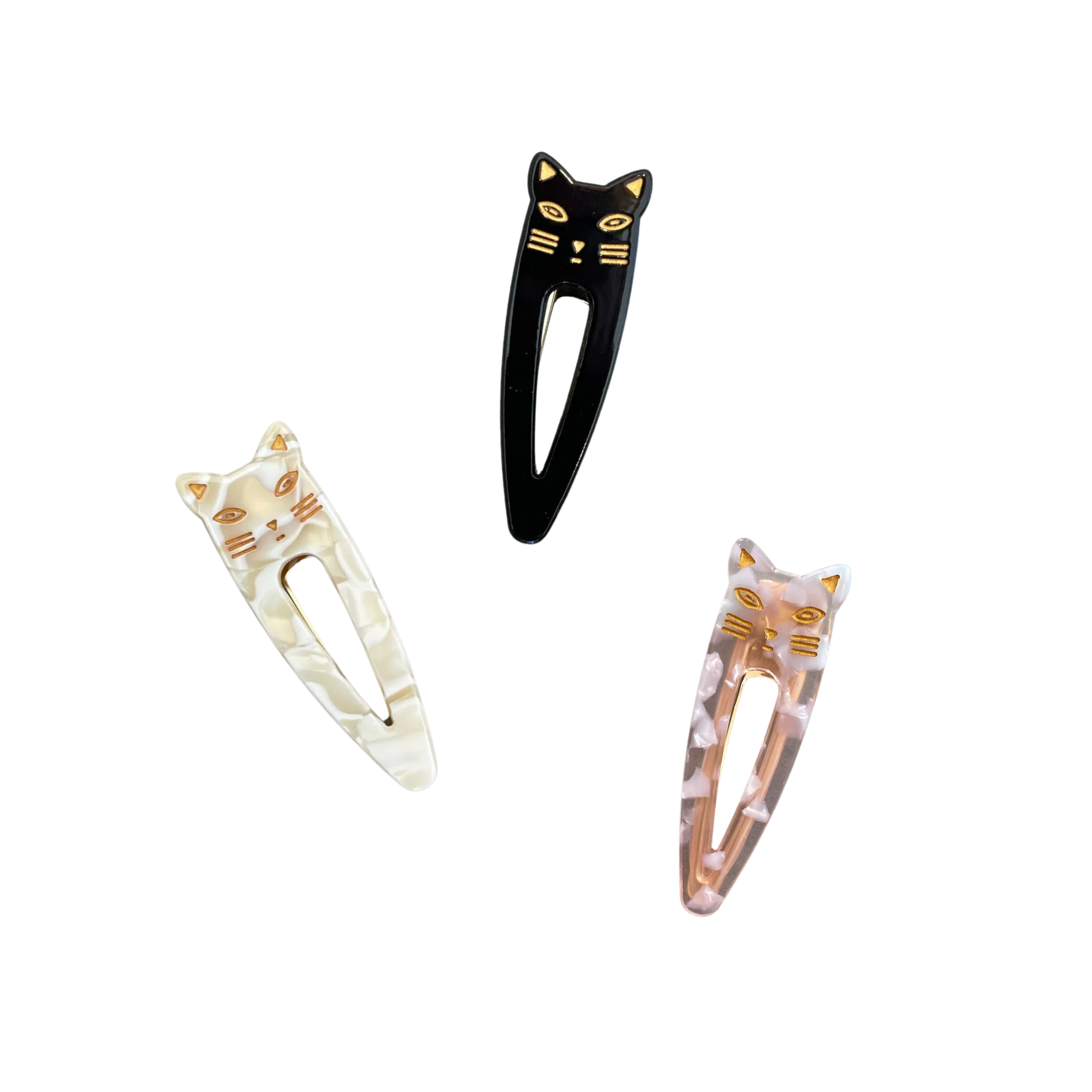 Cat Alligator Hair Clips