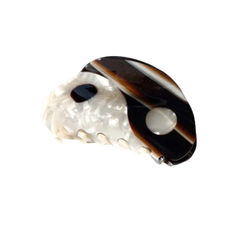 Yin Yang Hair Clips