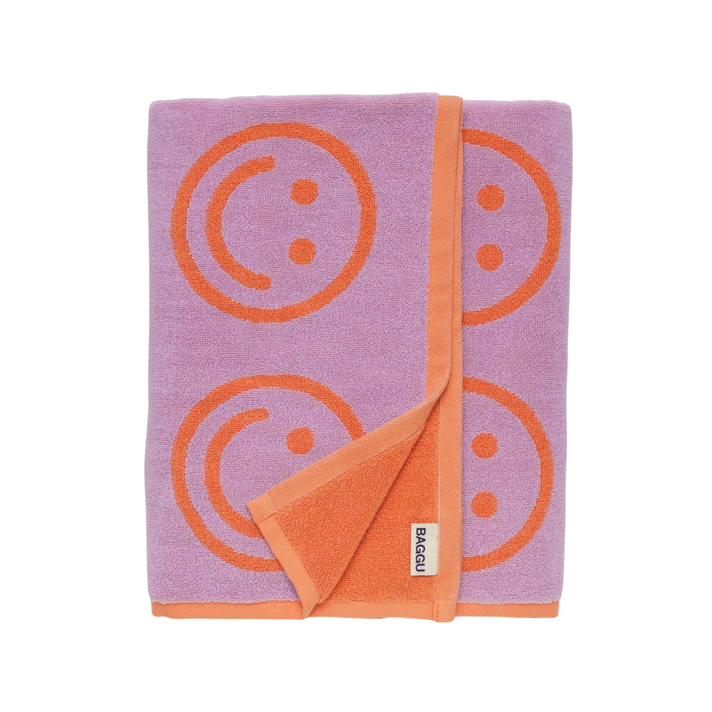 Bath Towel - Happy Lilac