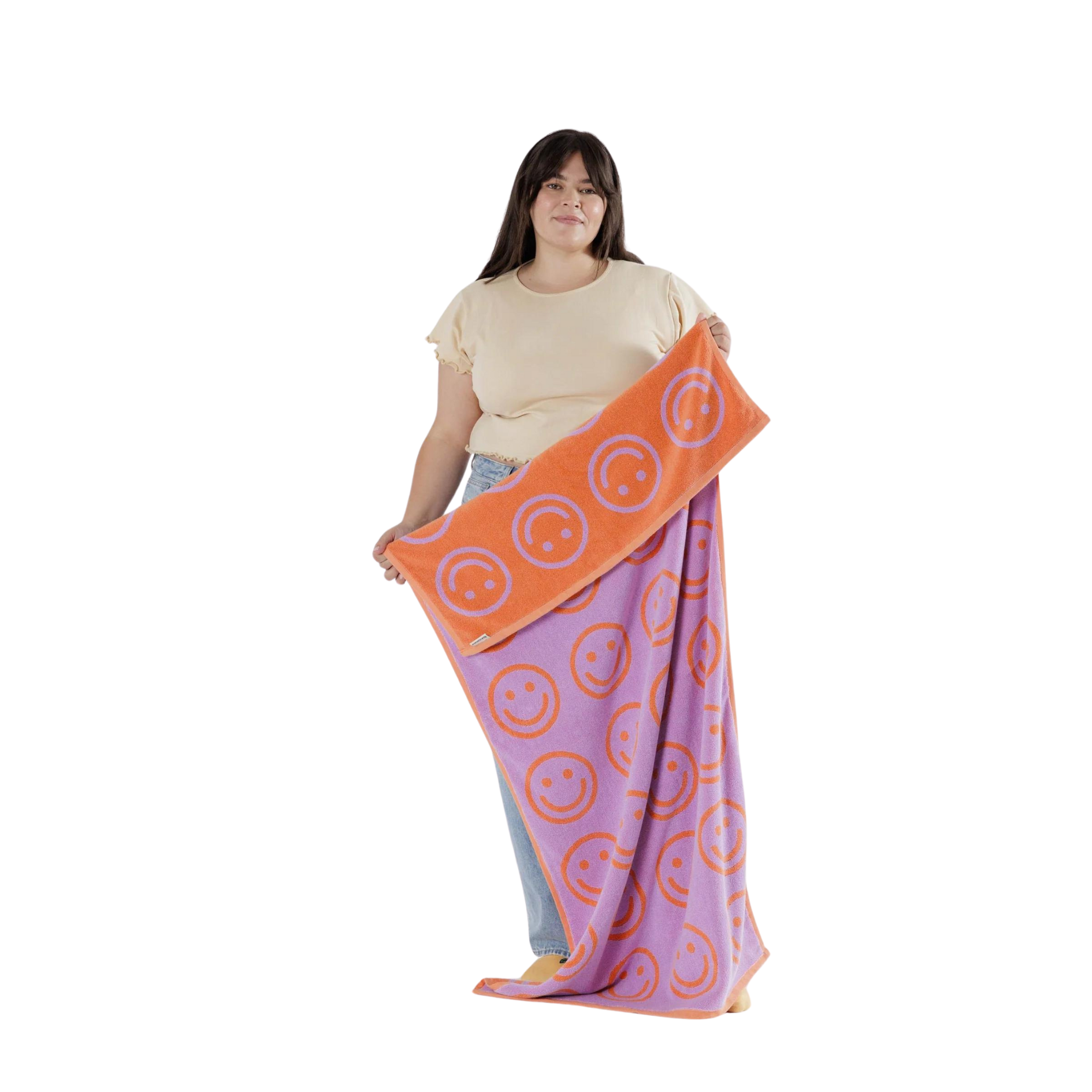 Bath Towel - Happy Lilac