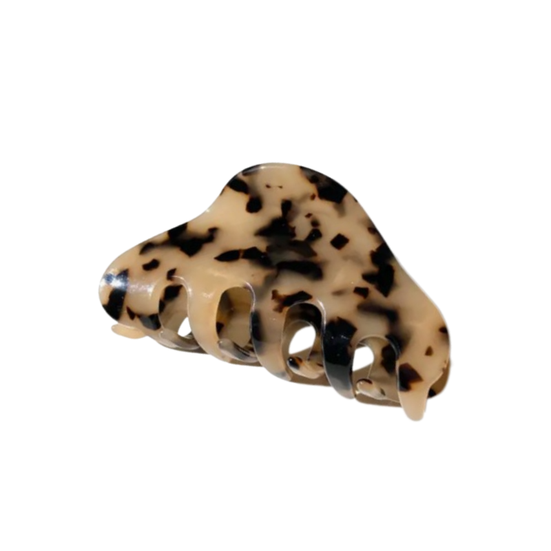 Curved Big Claw Clip - Tortoise
