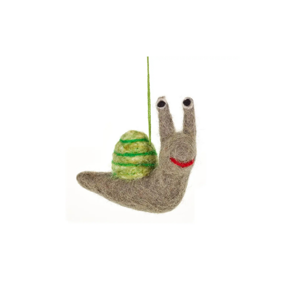 Shelby the Snail Ornament