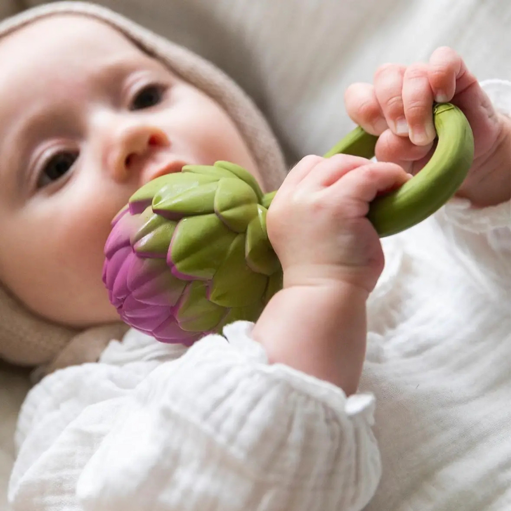 Artichoke Rattle Toy