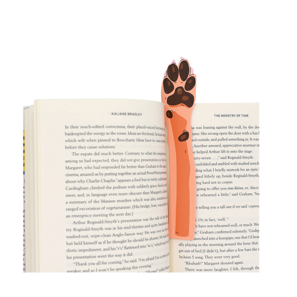 Dog Paw Bookmark