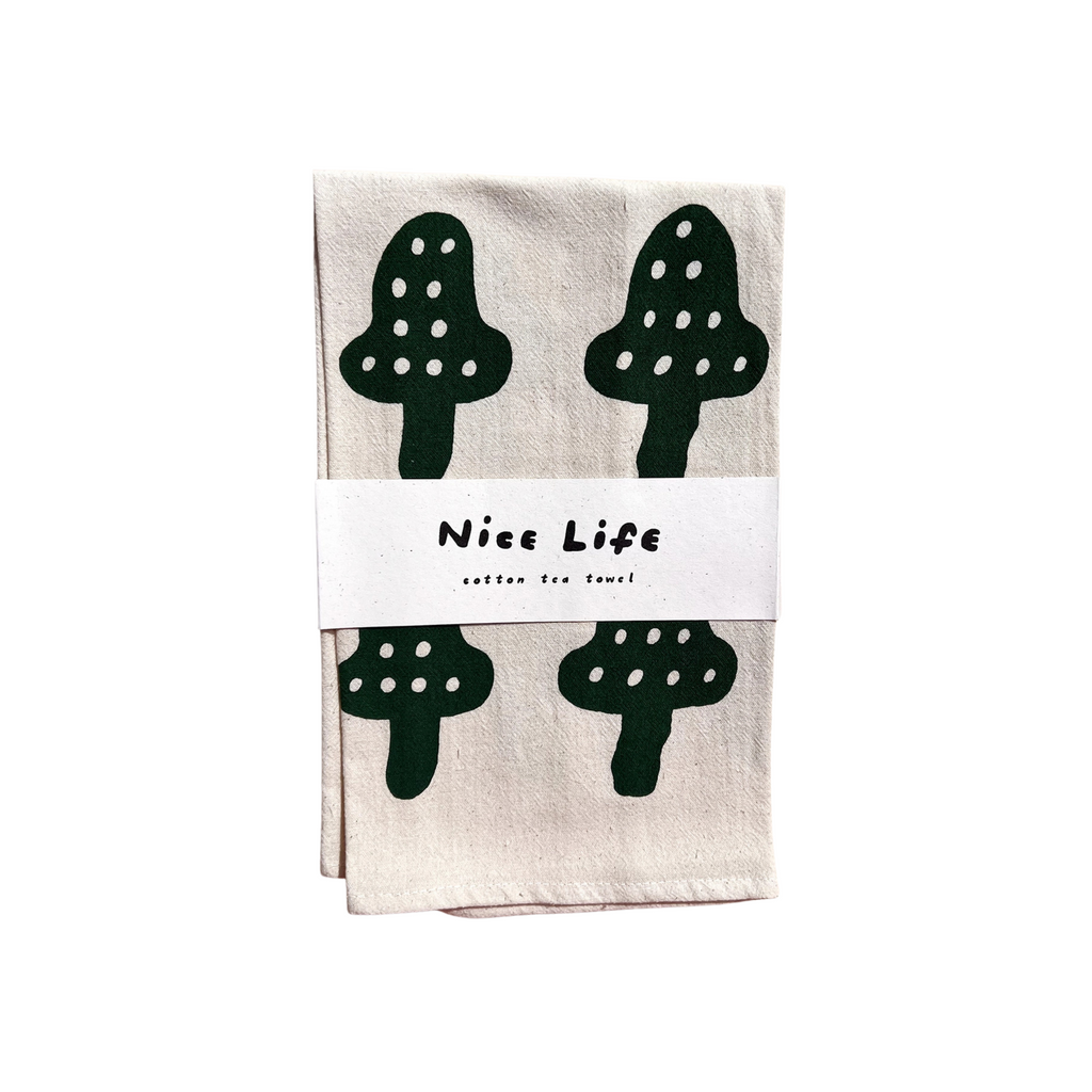 Mushroom Tea Towel