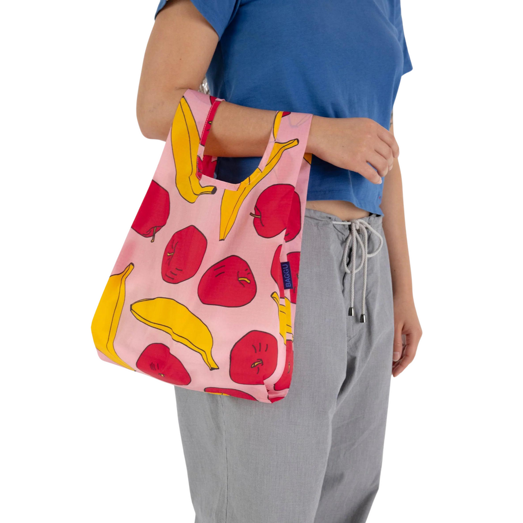 Apples + Bananas Reusable Tote Bag