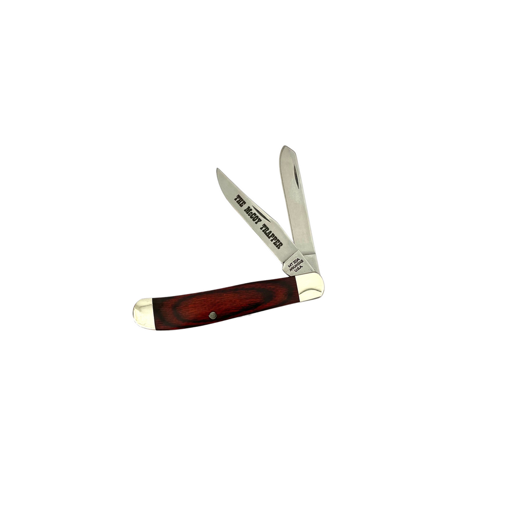 McCoy Trapper Pocket Knife - Rosewood