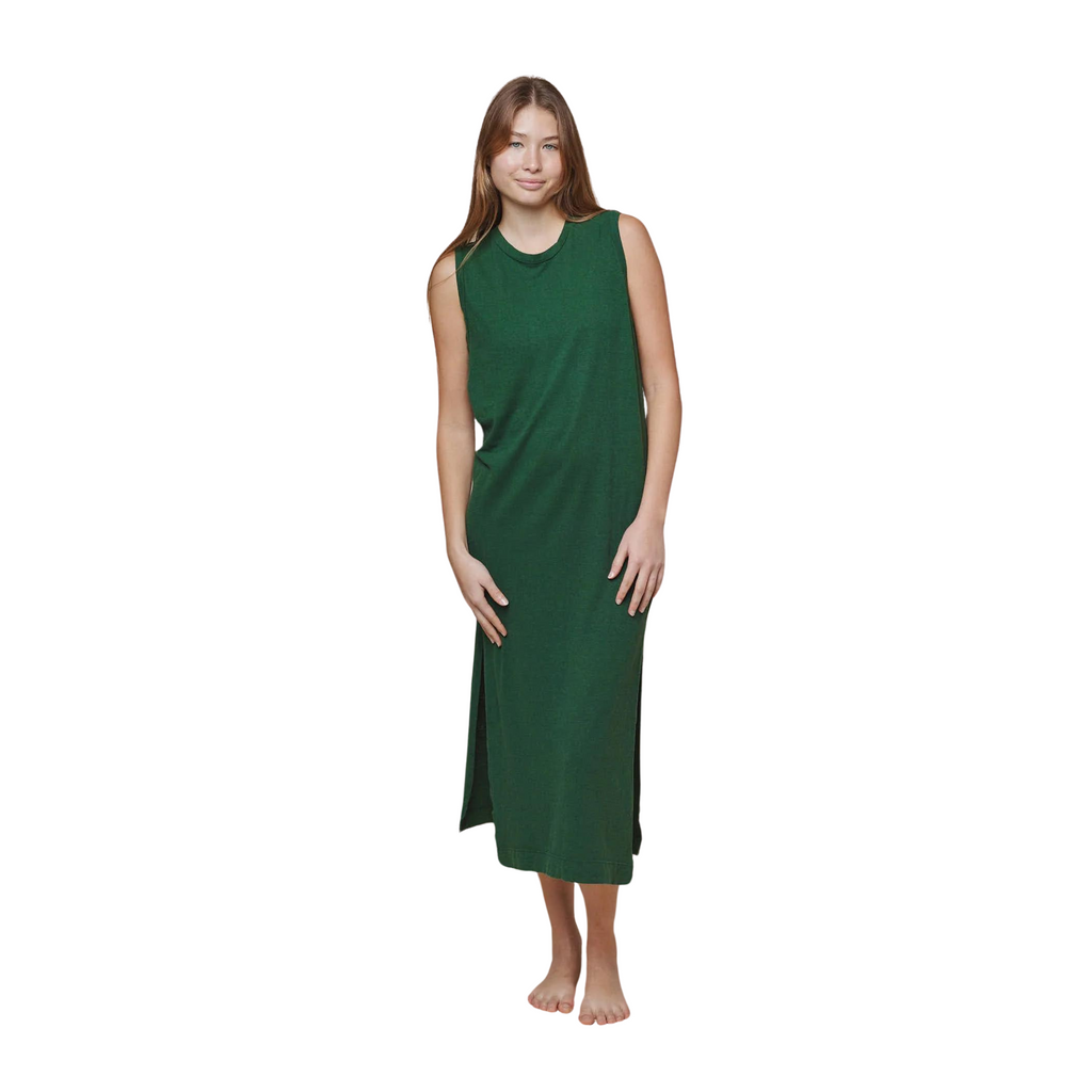 Hermosa Dress - Hunter Green