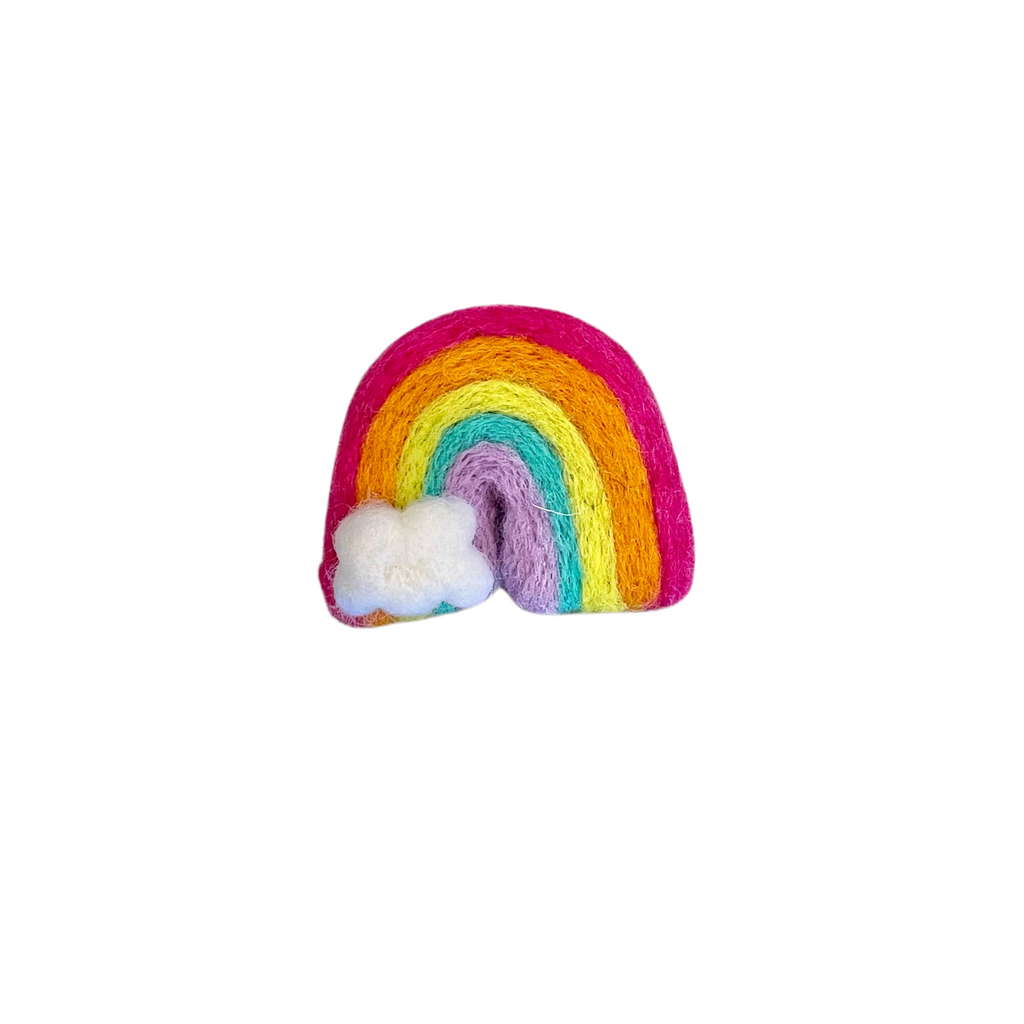 Felt Rainbow + Cloud