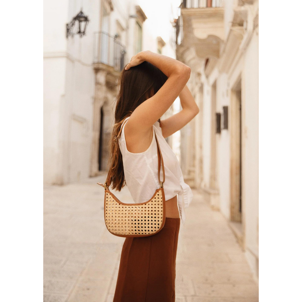 Mini Sling - Caramel Rattan