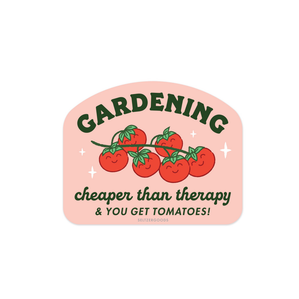 Garden Therapy Sticker