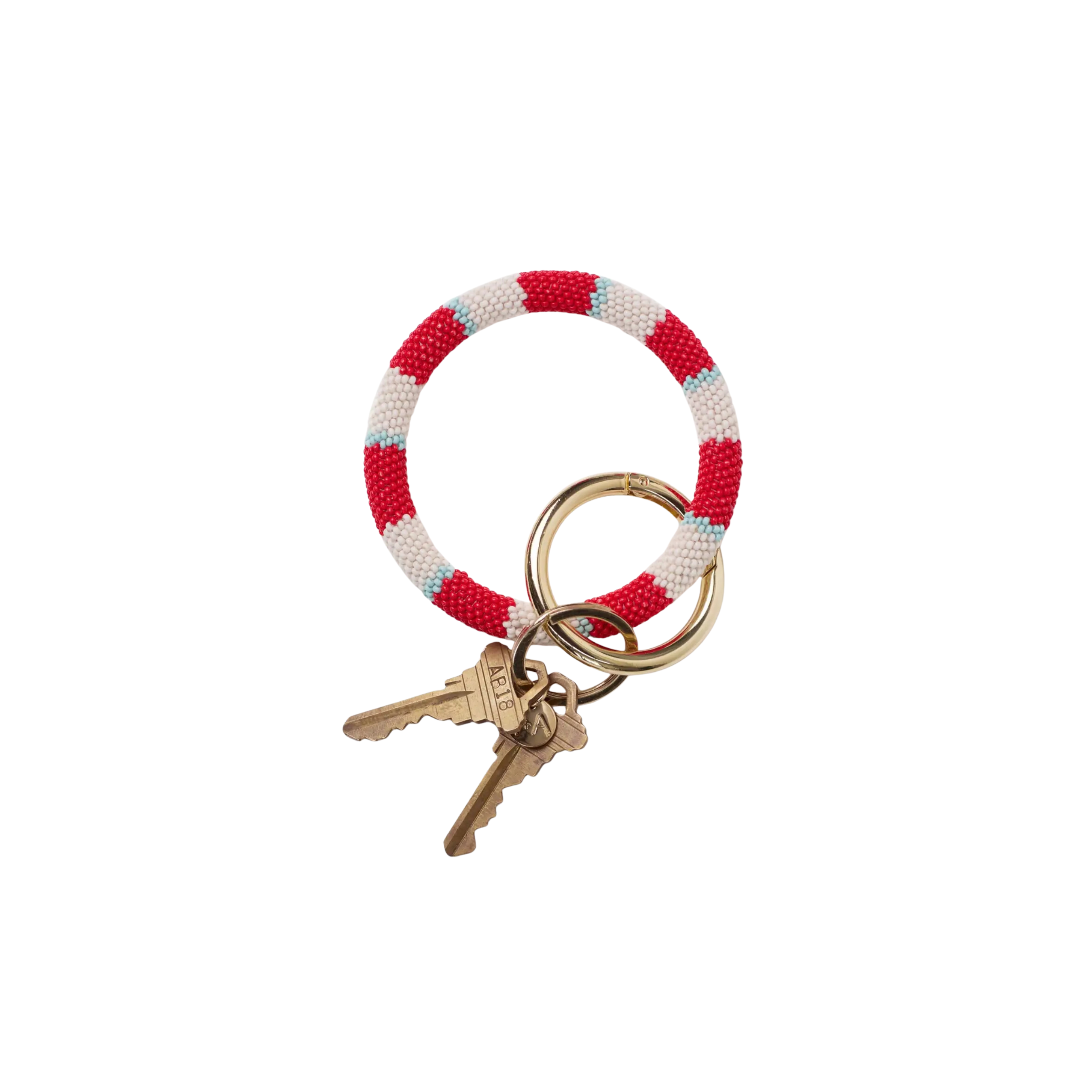 Beaded Key Ring