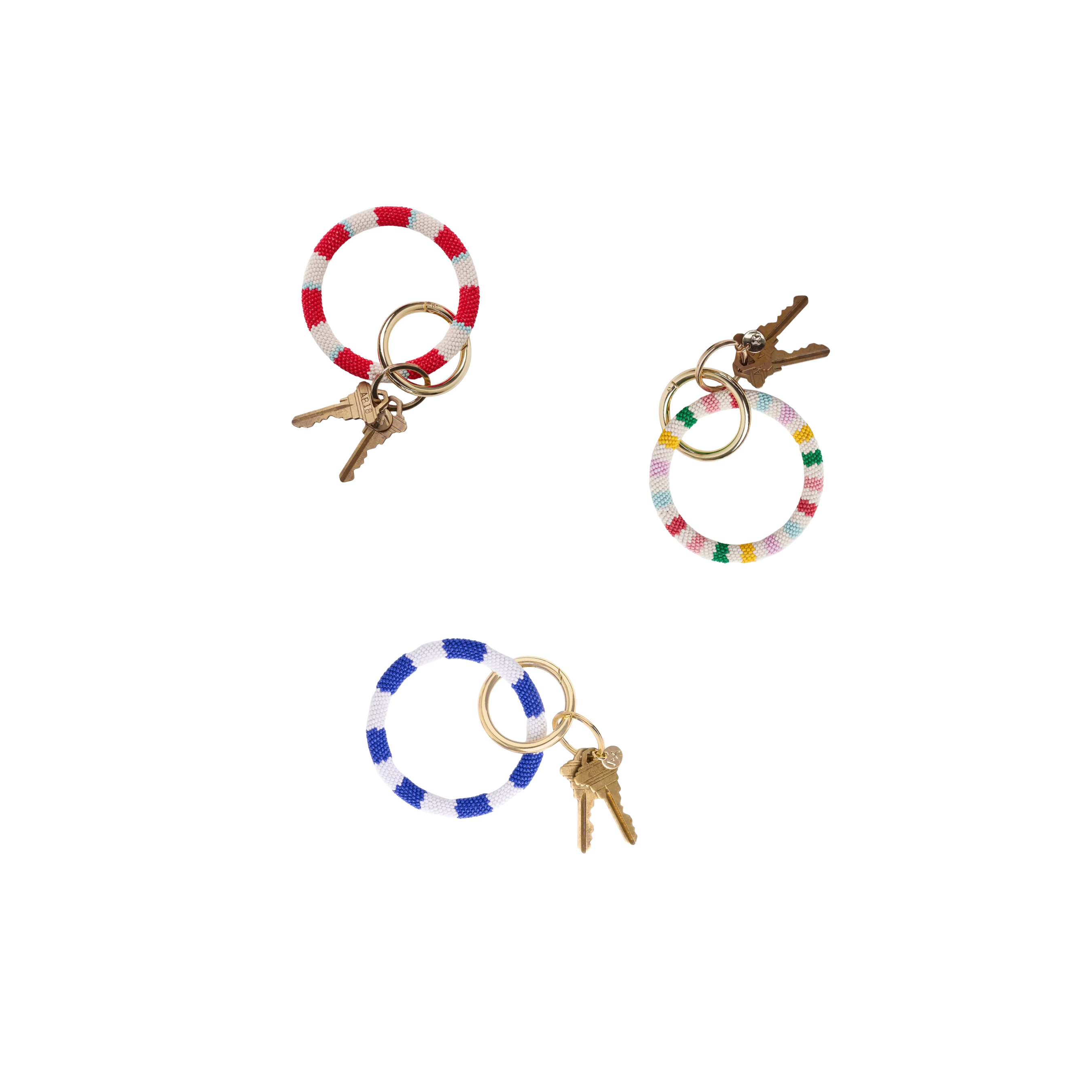 Beaded Key Ring