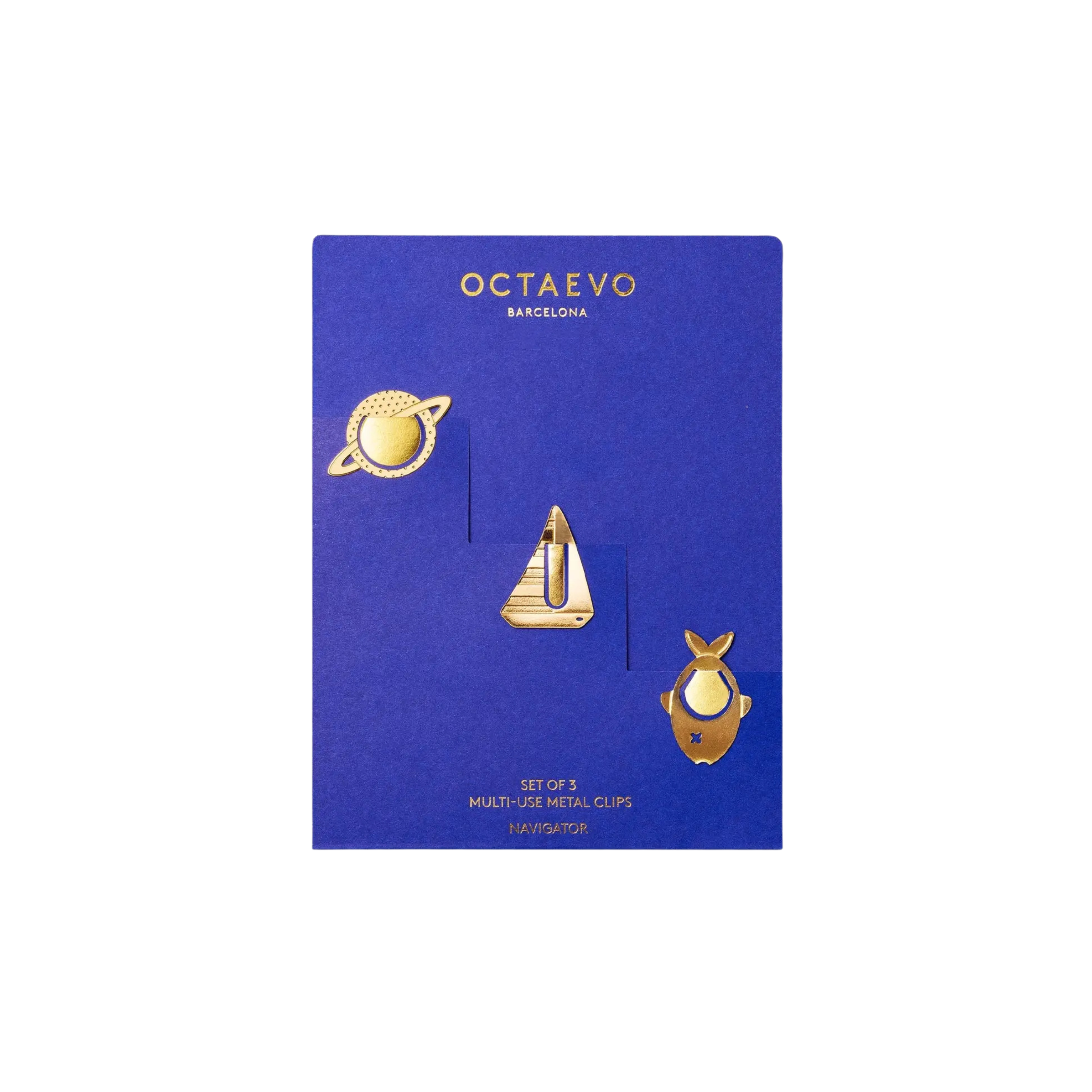 Metal Paperclips - Blue