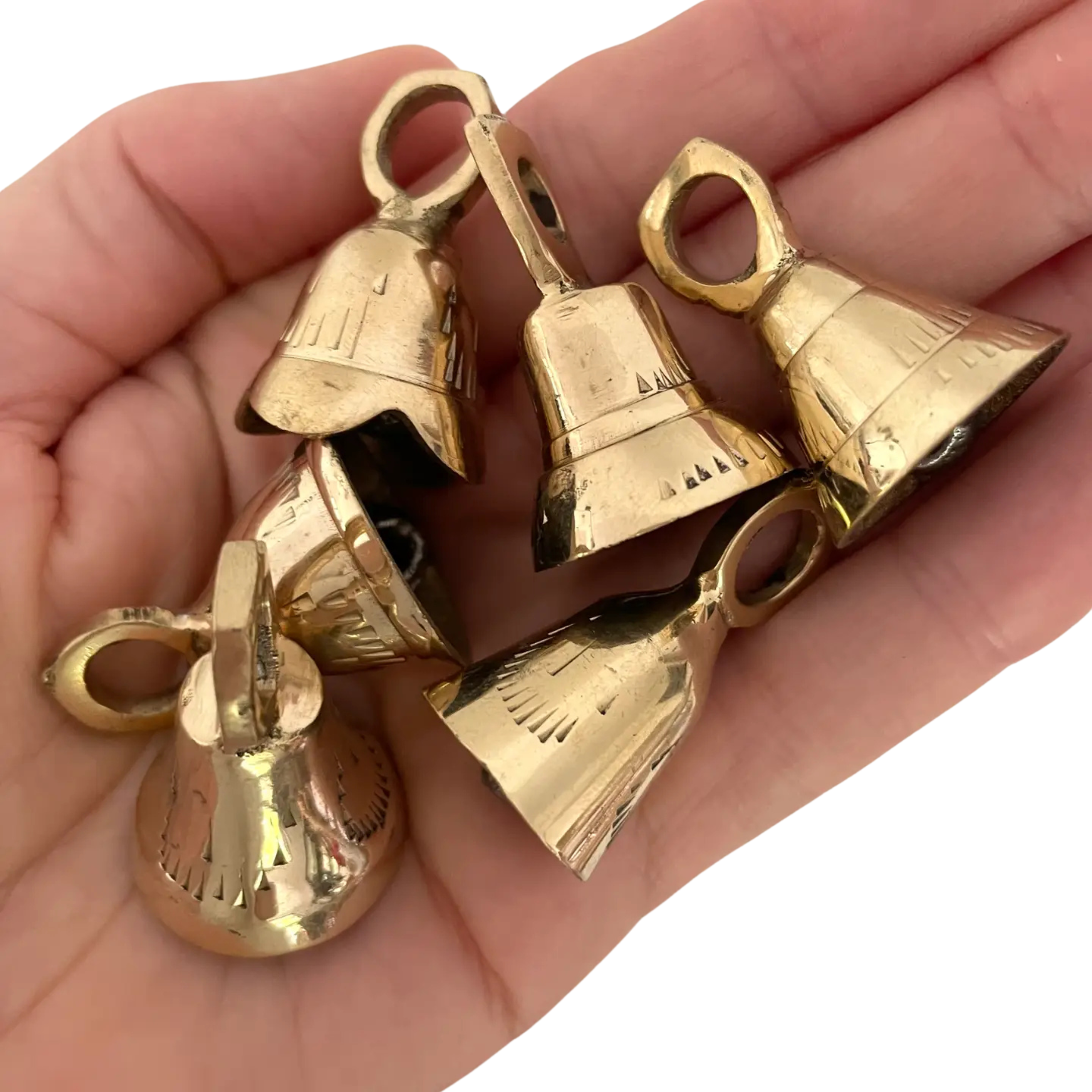 Mini Brass Bells - 1.5 inch