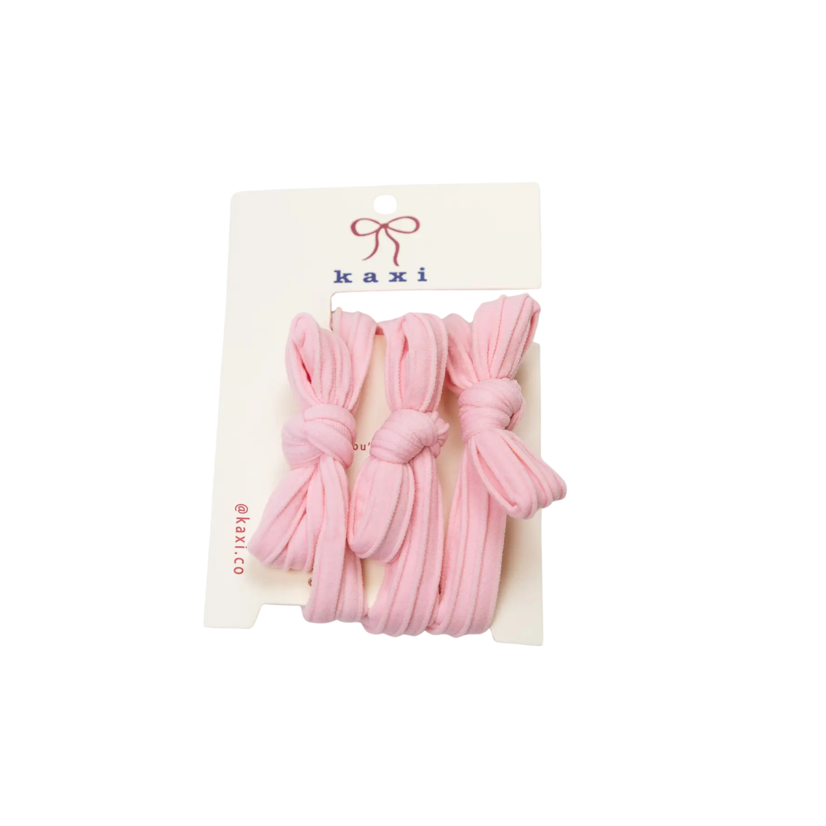 Bow Slick Back Ponytails