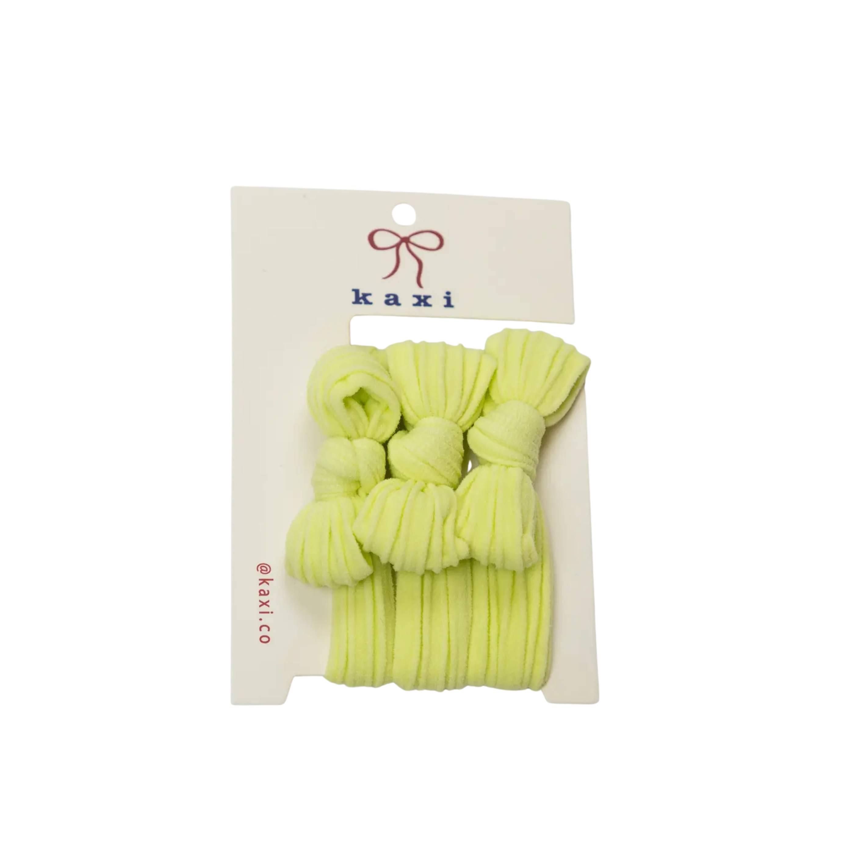 Bow Slick Back Ponytails