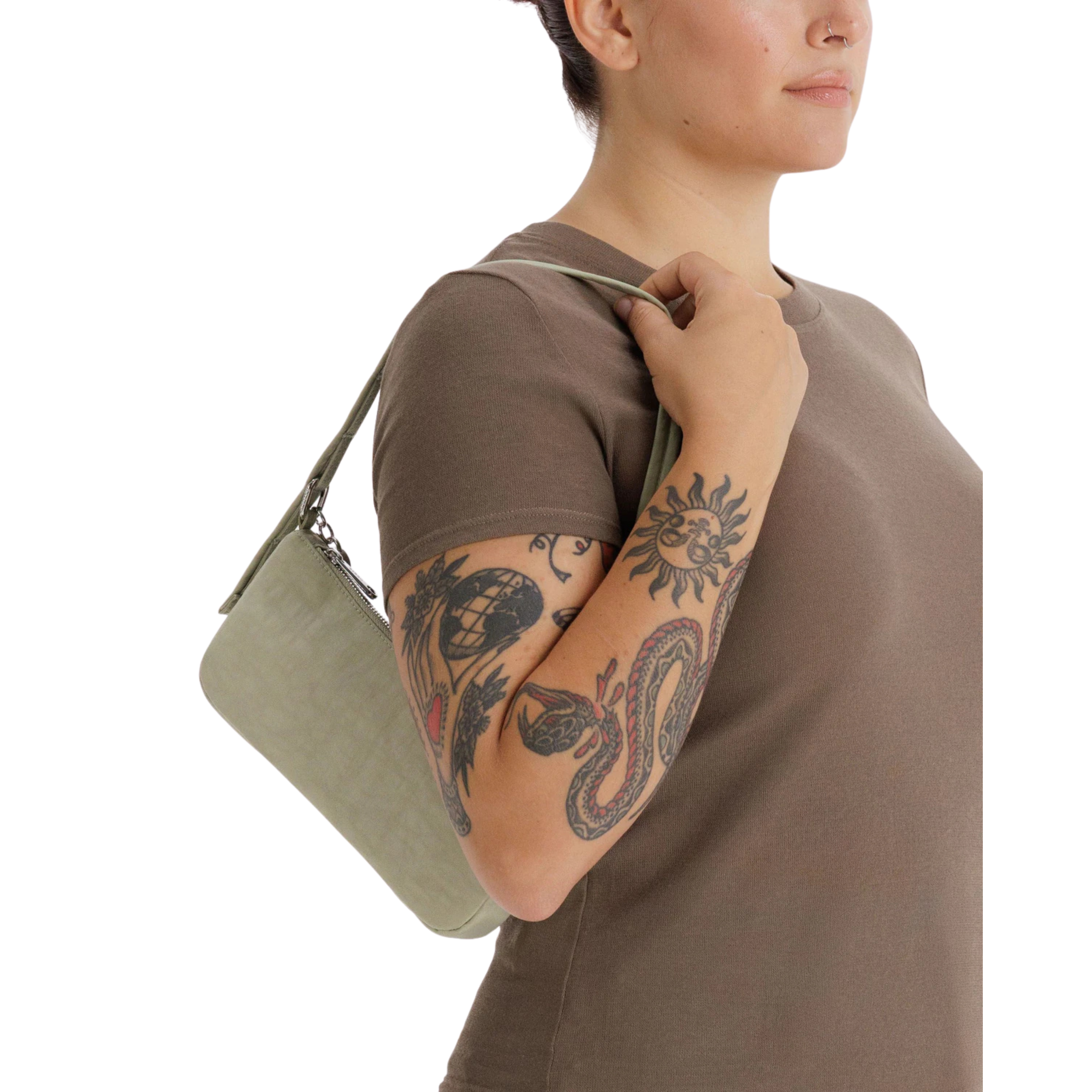 Nylon Pochette - Celadon